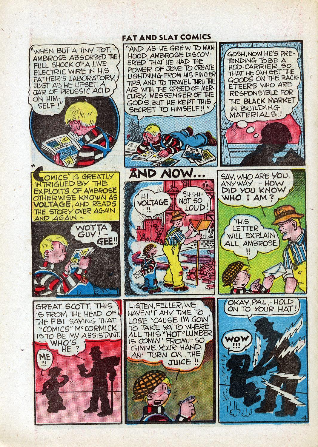 Read online Fat and Slat comic -  Issue #1 - 22