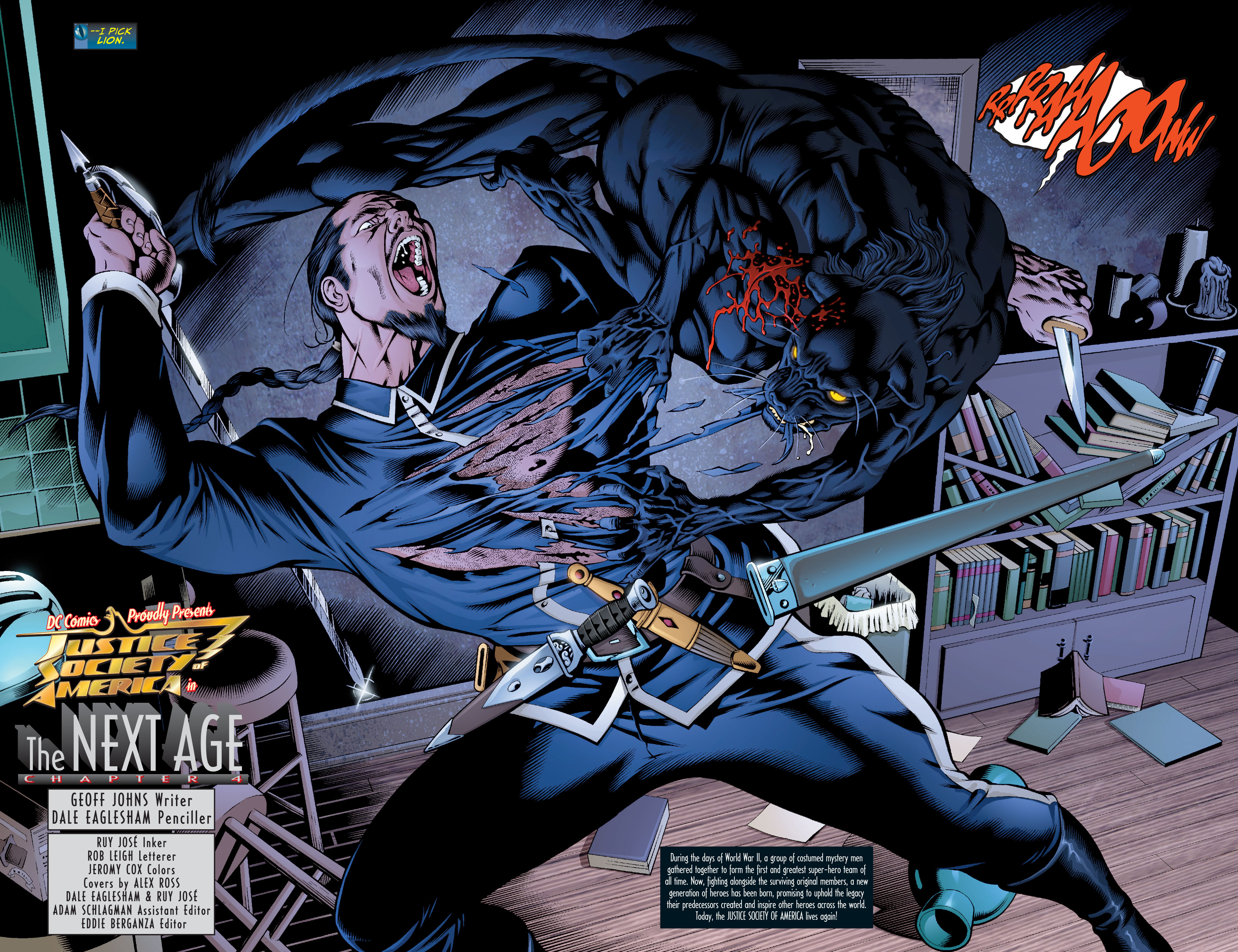 Read online Justice Society of America (2007) comic -  Issue #4 - 4