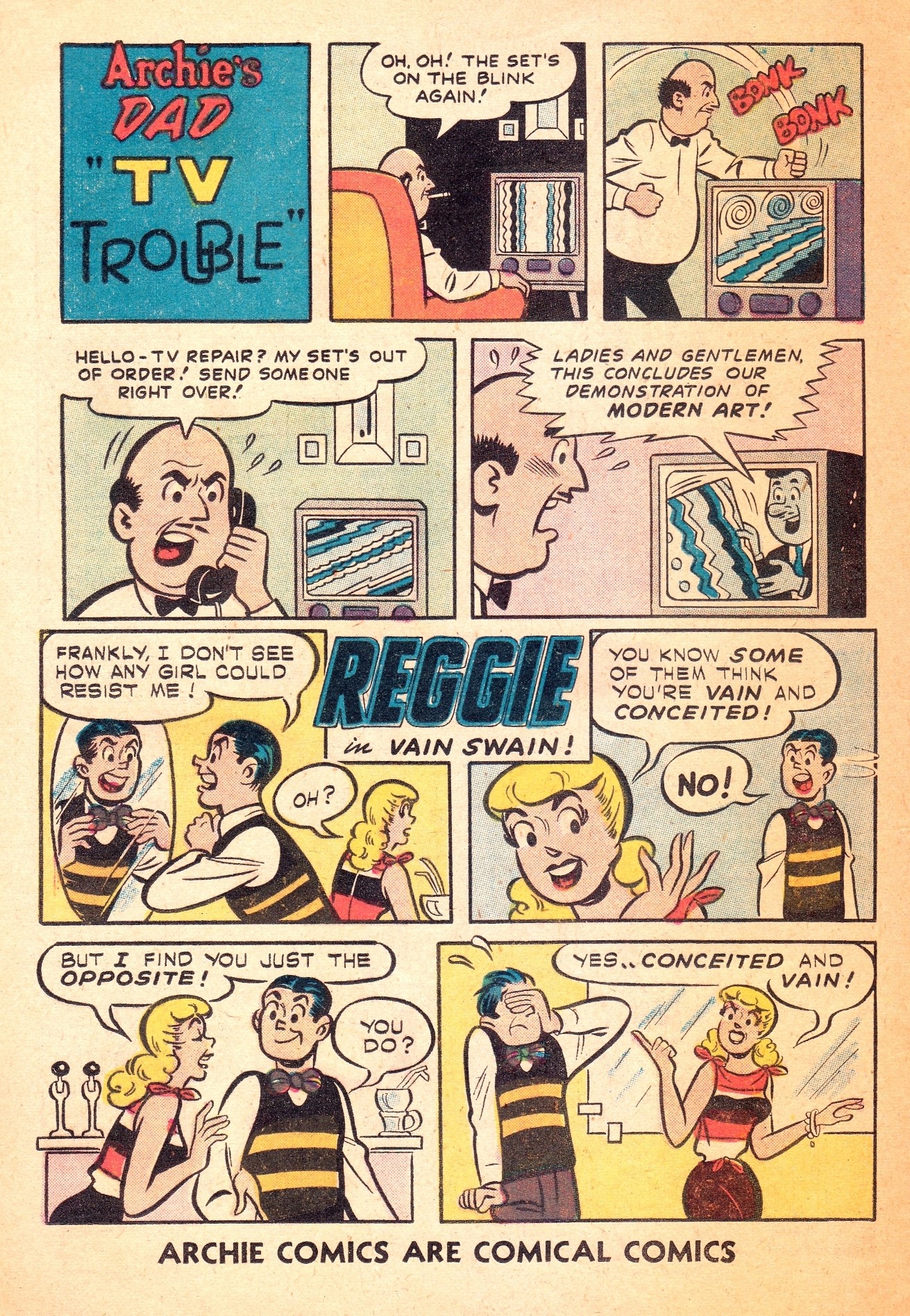 Read online Archie's Joke Book Magazine comic -  Issue #39 - 4