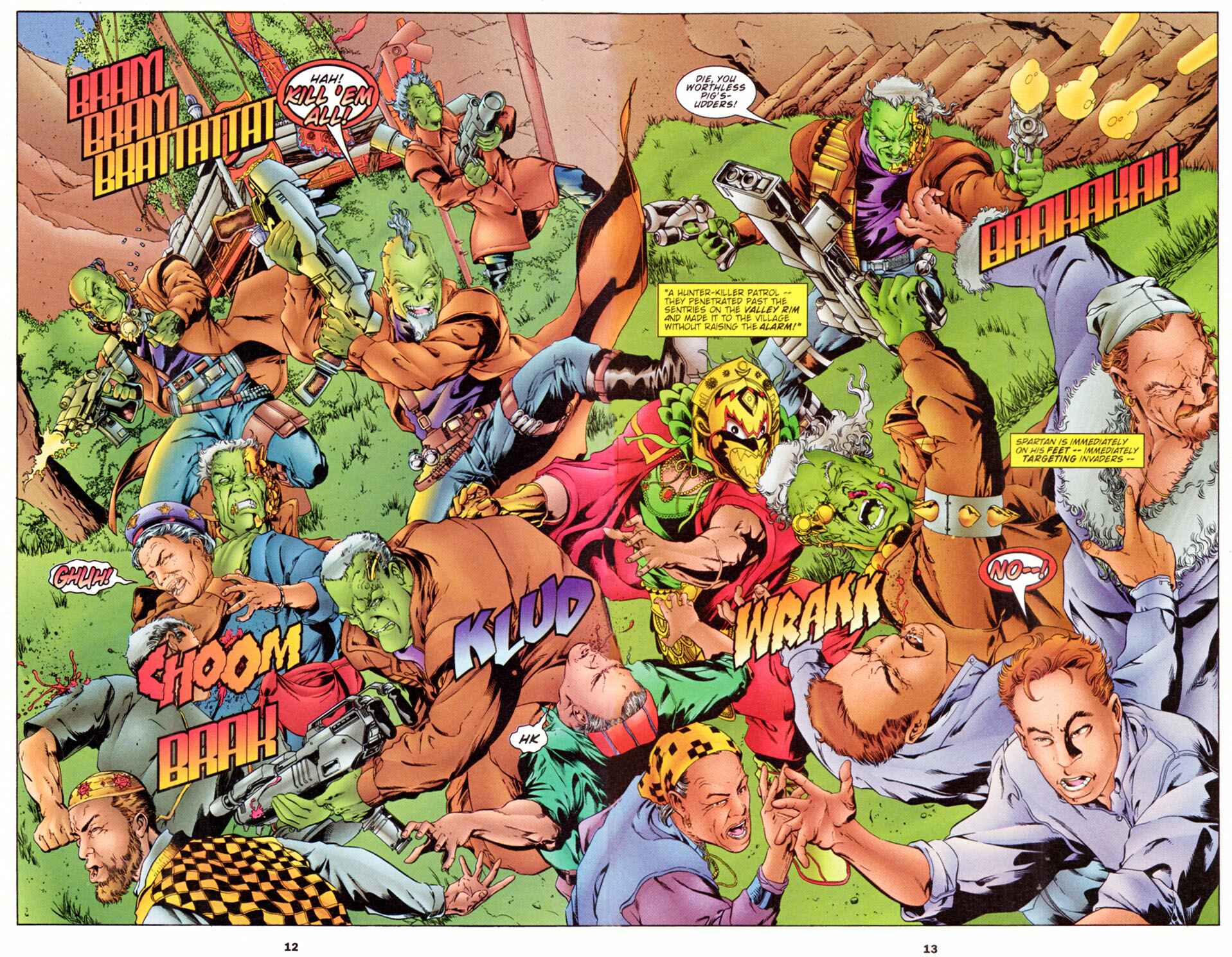 Read online Spartan: Warrior Spirit comic -  Issue #2 - 13