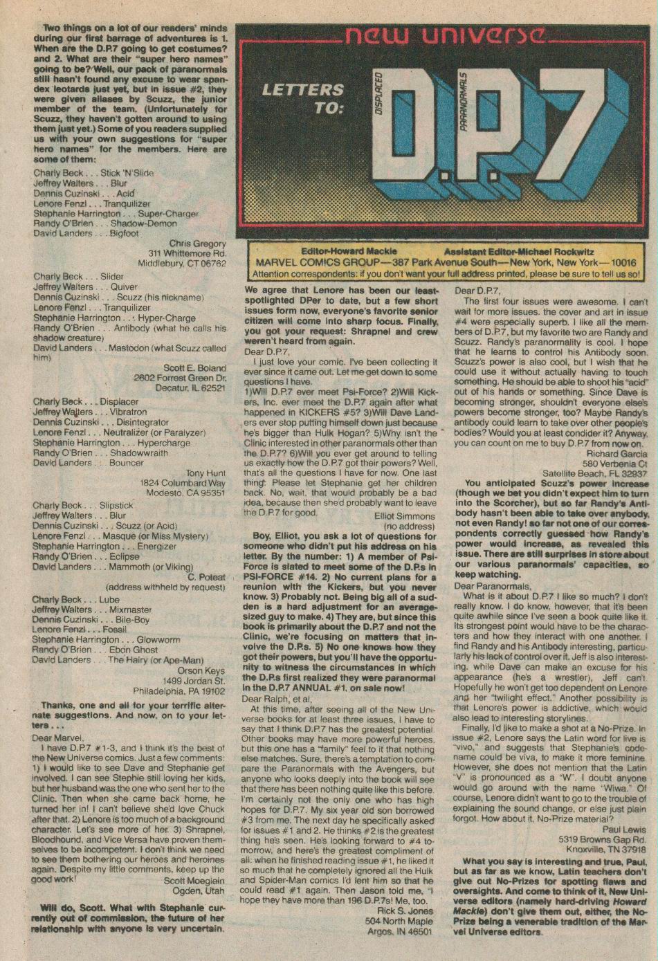 Read online D.P.7 comic -  Issue #12 - 25