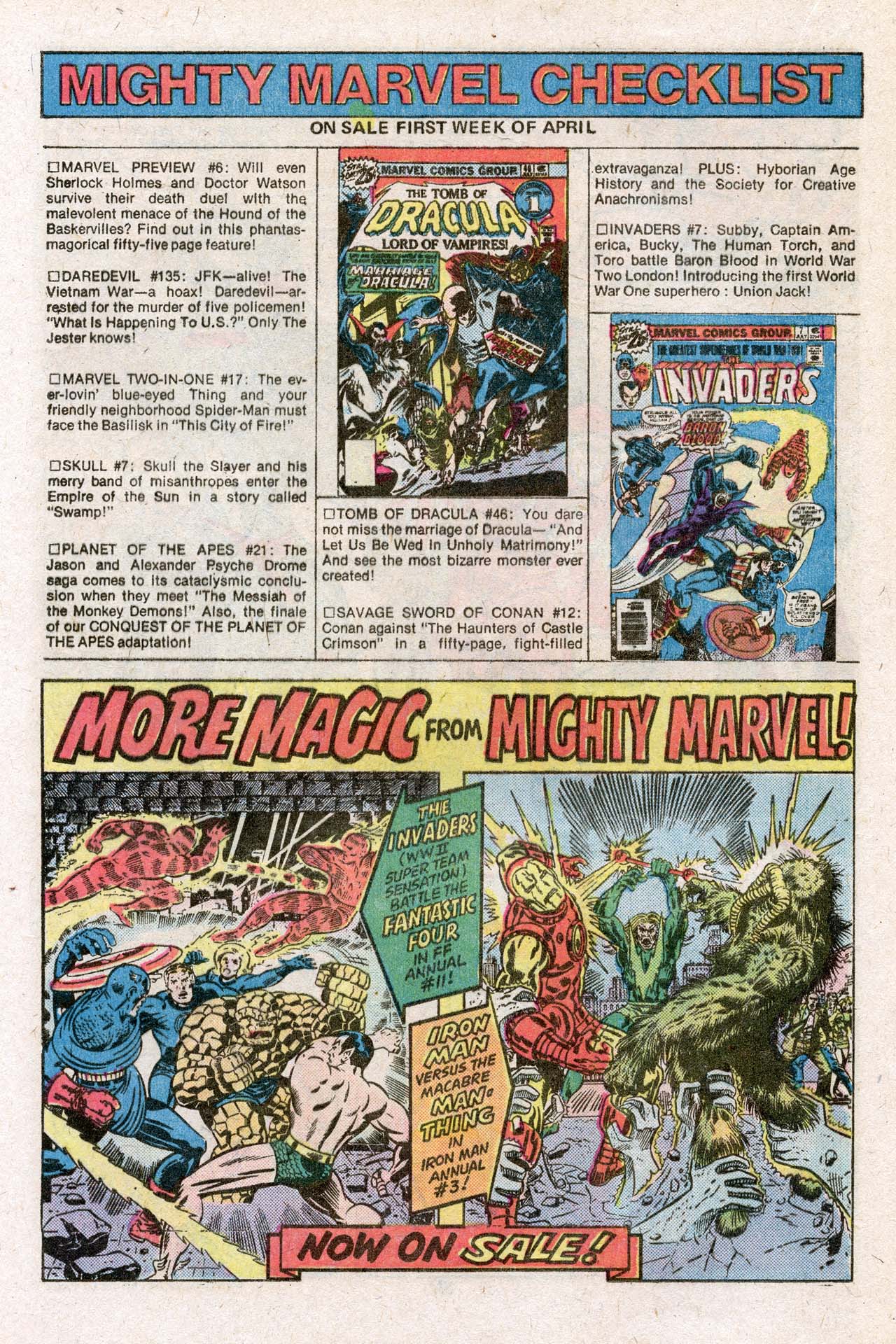 Read online The Invaders (1975) comic -  Issue #7 - 20