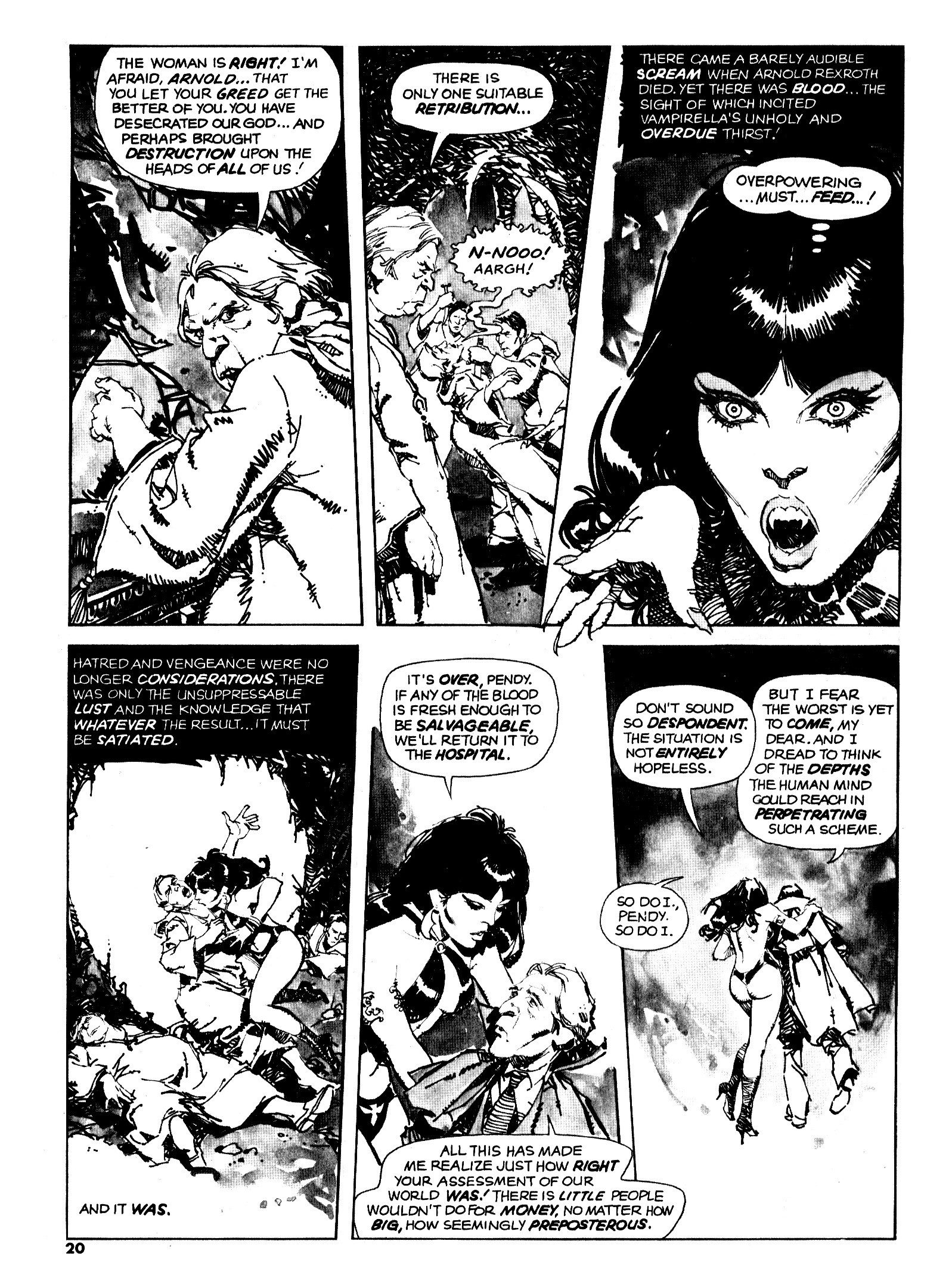 Read online Vampirella (1969) comic -  Issue #44 - 20