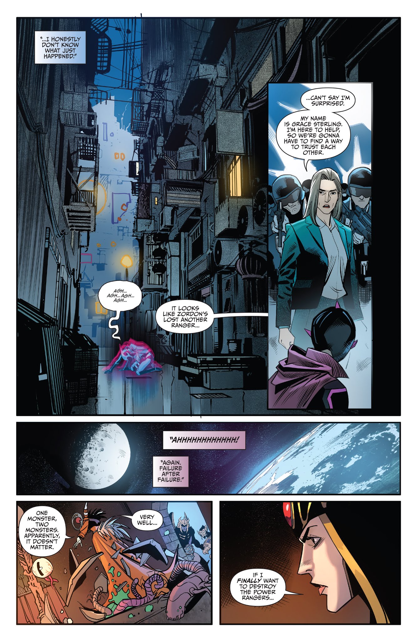 Read online Saban's Go Go Power Rangers comic -  Issue #12 - 22