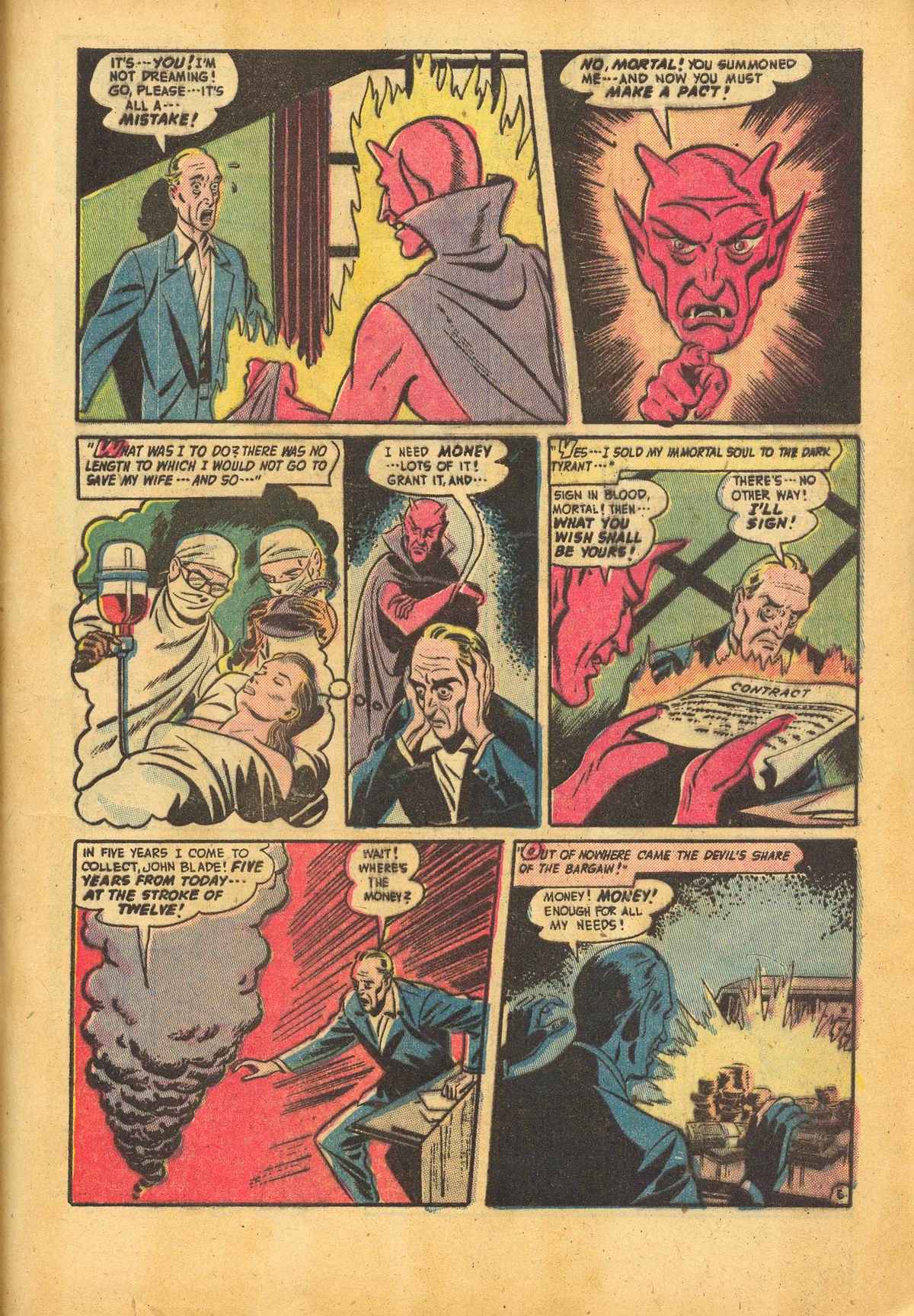 Read online Adventures Into The Unknown comic -  Issue #31 - 35