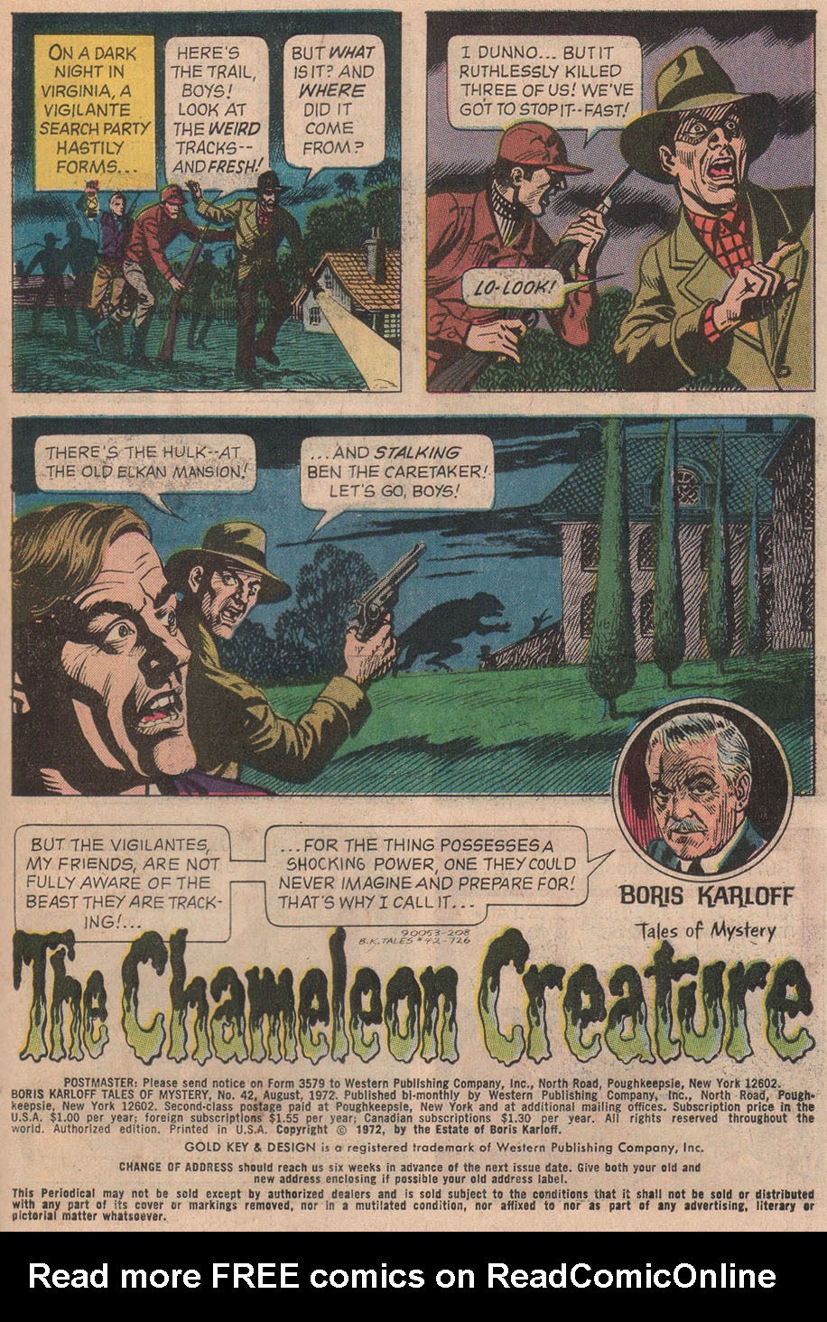 Read online Boris Karloff Tales of Mystery comic -  Issue #42 - 3