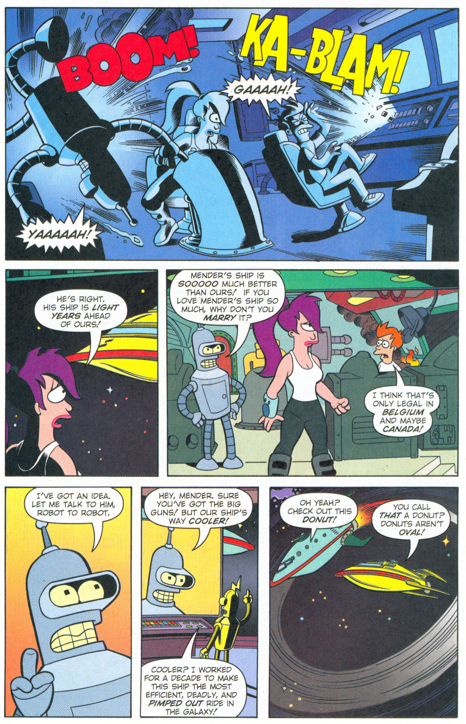 Read online Futurama Comics comic -  Issue #23 - 26