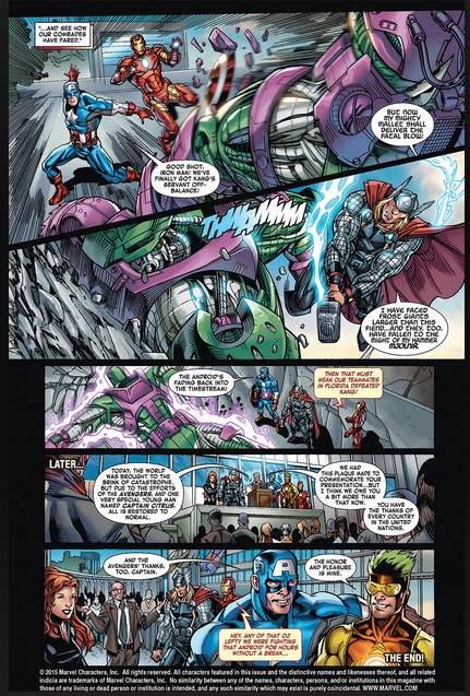 Read online Avengers Assemble Featuring Captain Citrus comic -  Issue #3 - 16