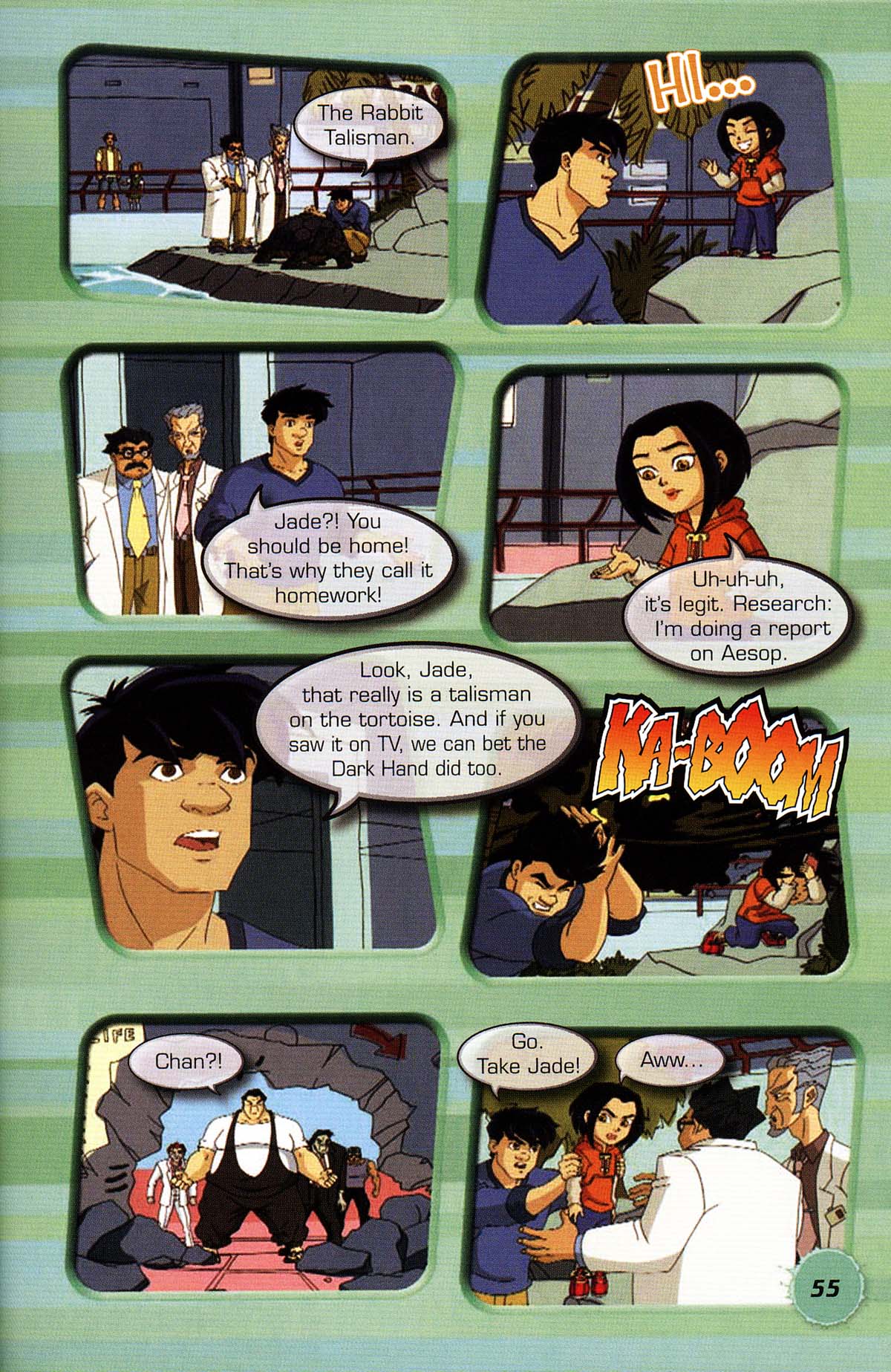 Read online Jackie Chan Adventures comic -  Issue # TPB 3 - 56