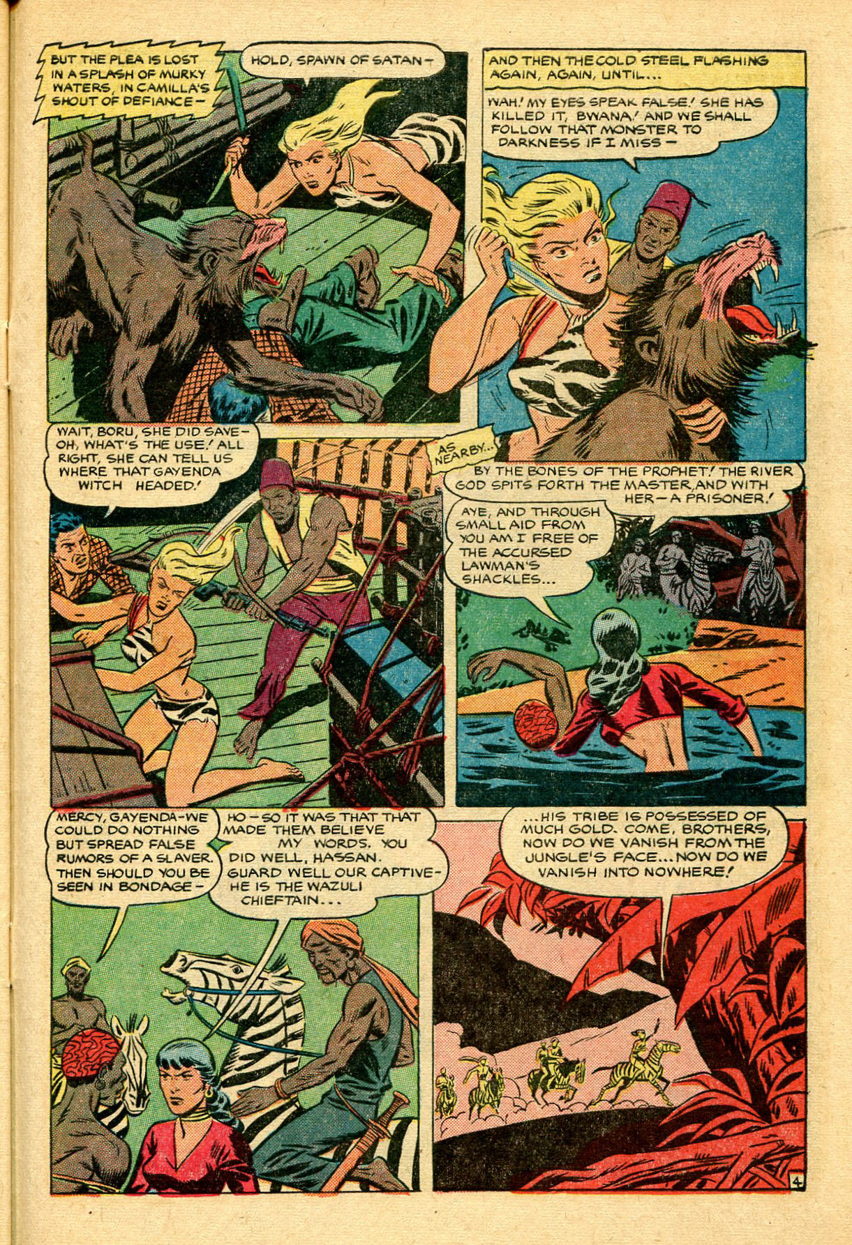 Read online Jungle Comics comic -  Issue #130 - 43