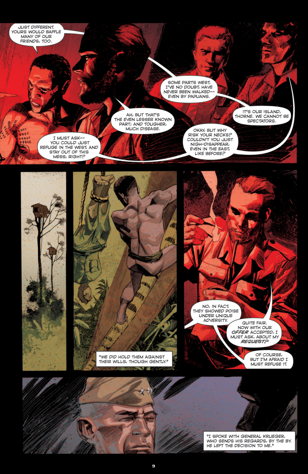 Read online Fever Ridge: A Tale of MacArthur's Jungle War comic -  Issue #4 - 10