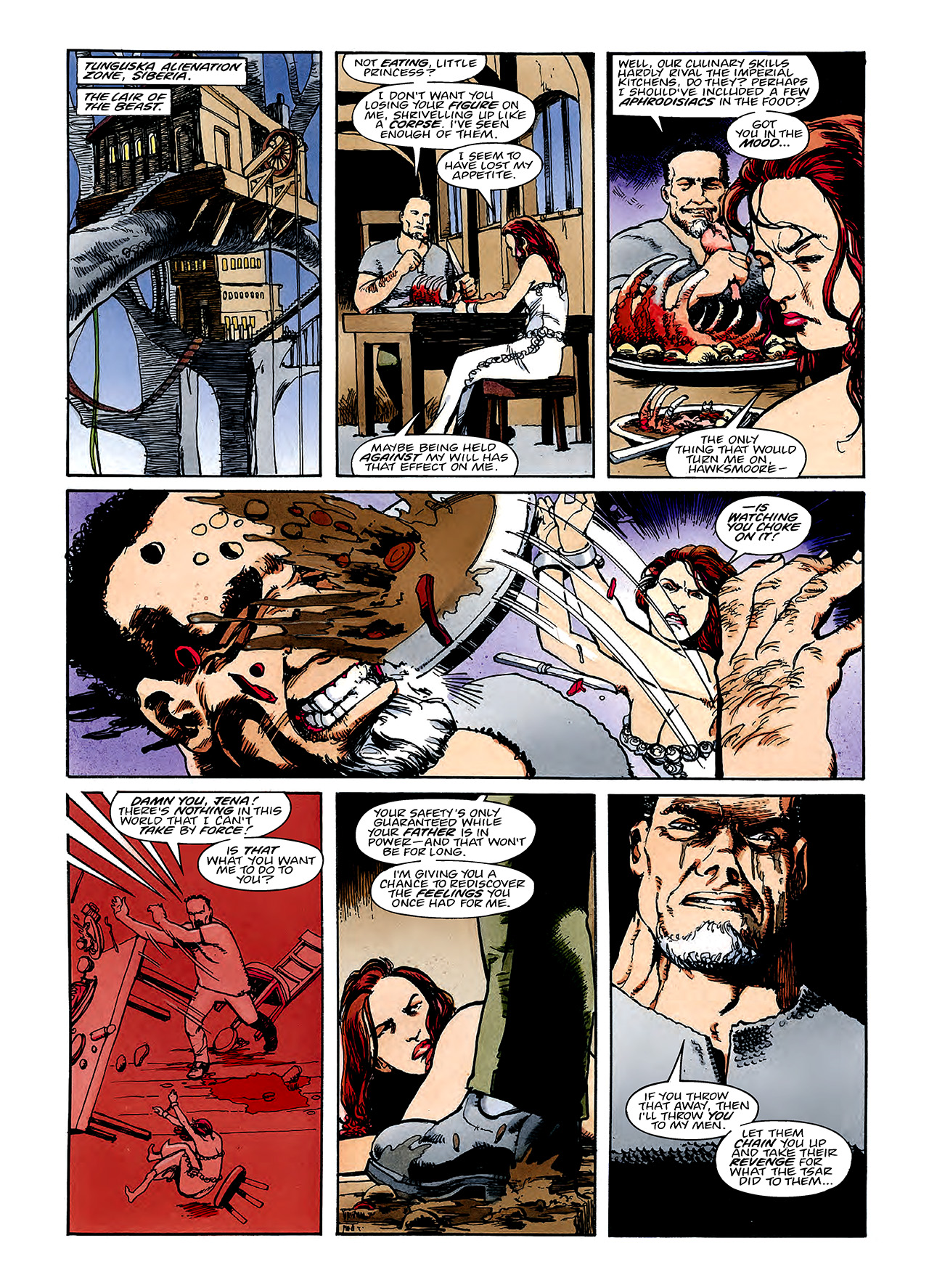 Read online Nikolai Dante comic -  Issue # TPB 3 - 97