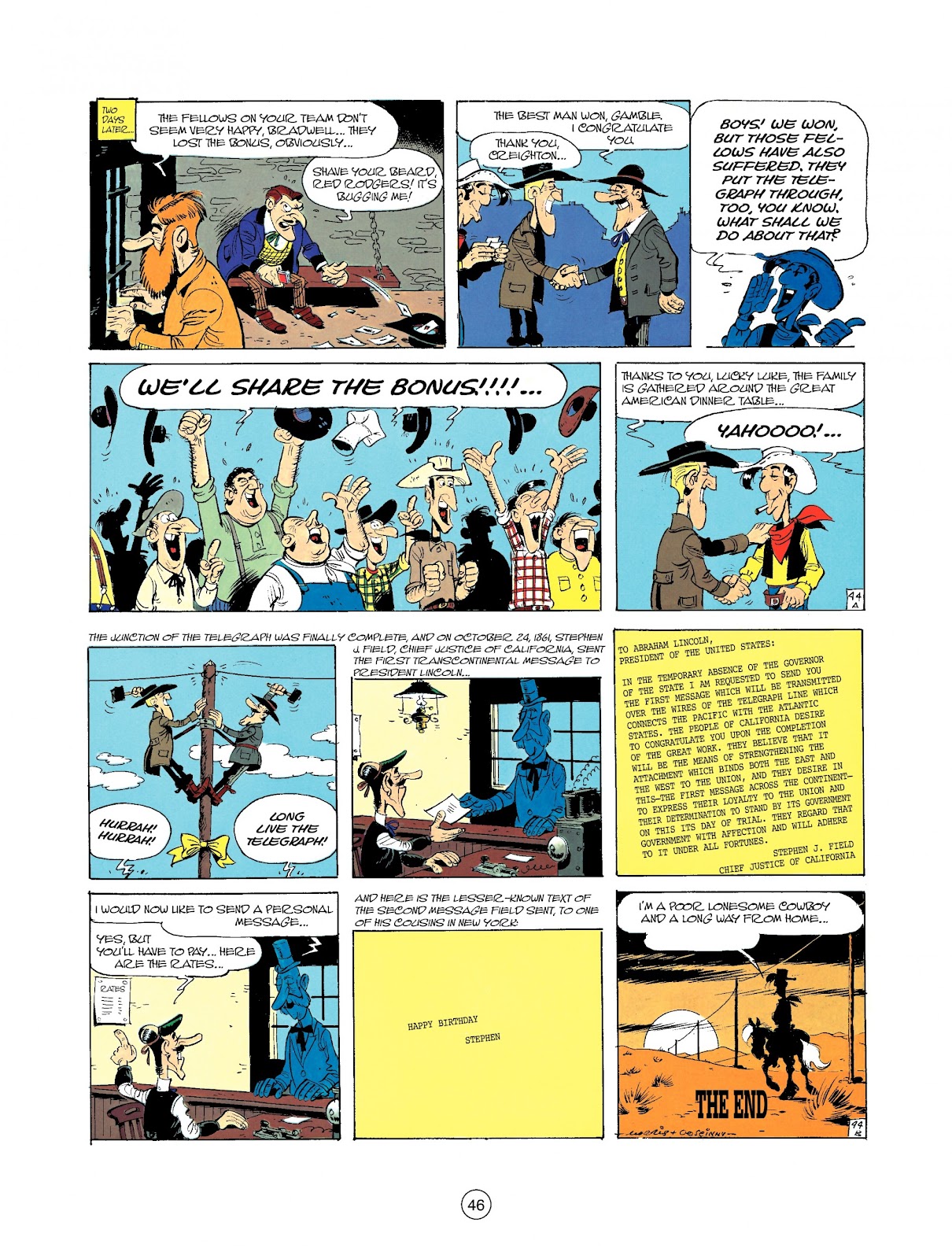 A Lucky Luke Adventure issue 35 - Page 46