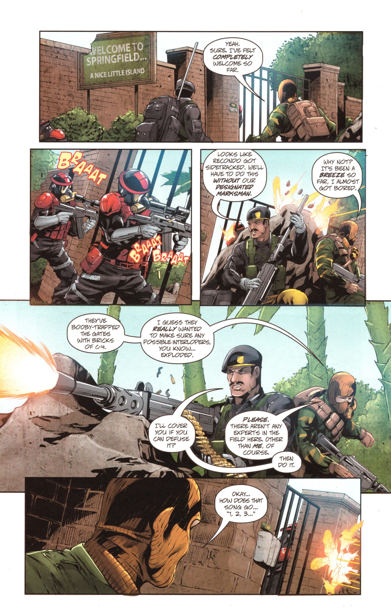 Read online G.I. Joe vs. Cobra comic -  Issue #8 - 18