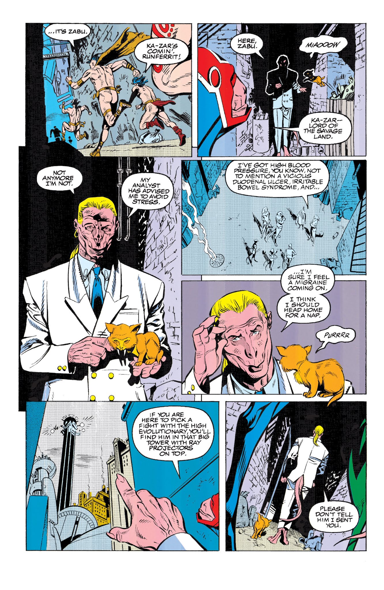 Read online Excalibur Visionaries: Alan Davis comic -  Issue # TPB 2 (Part 1) - 11