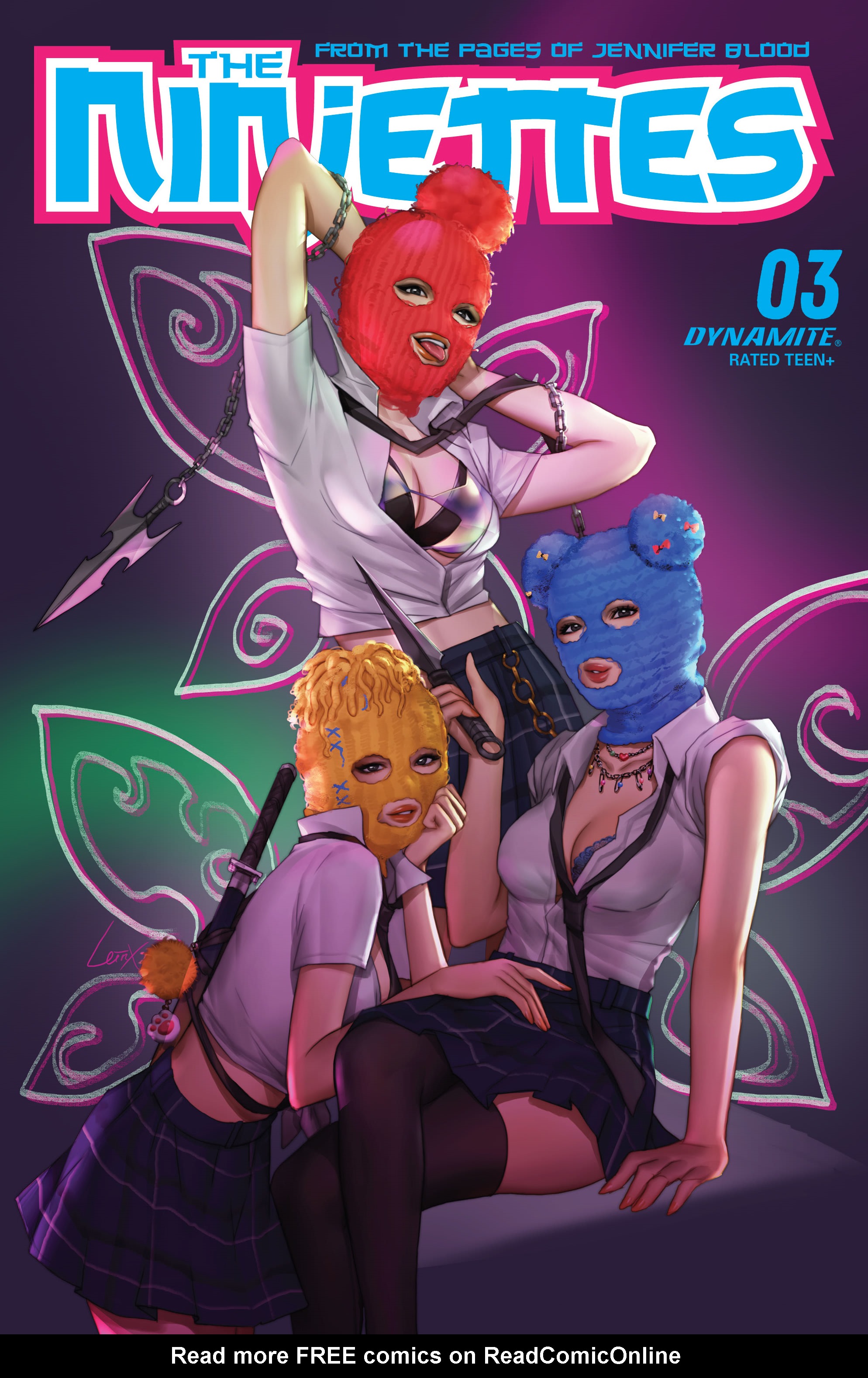 Read online The Ninjettes (2022) comic -  Issue #3 - 1