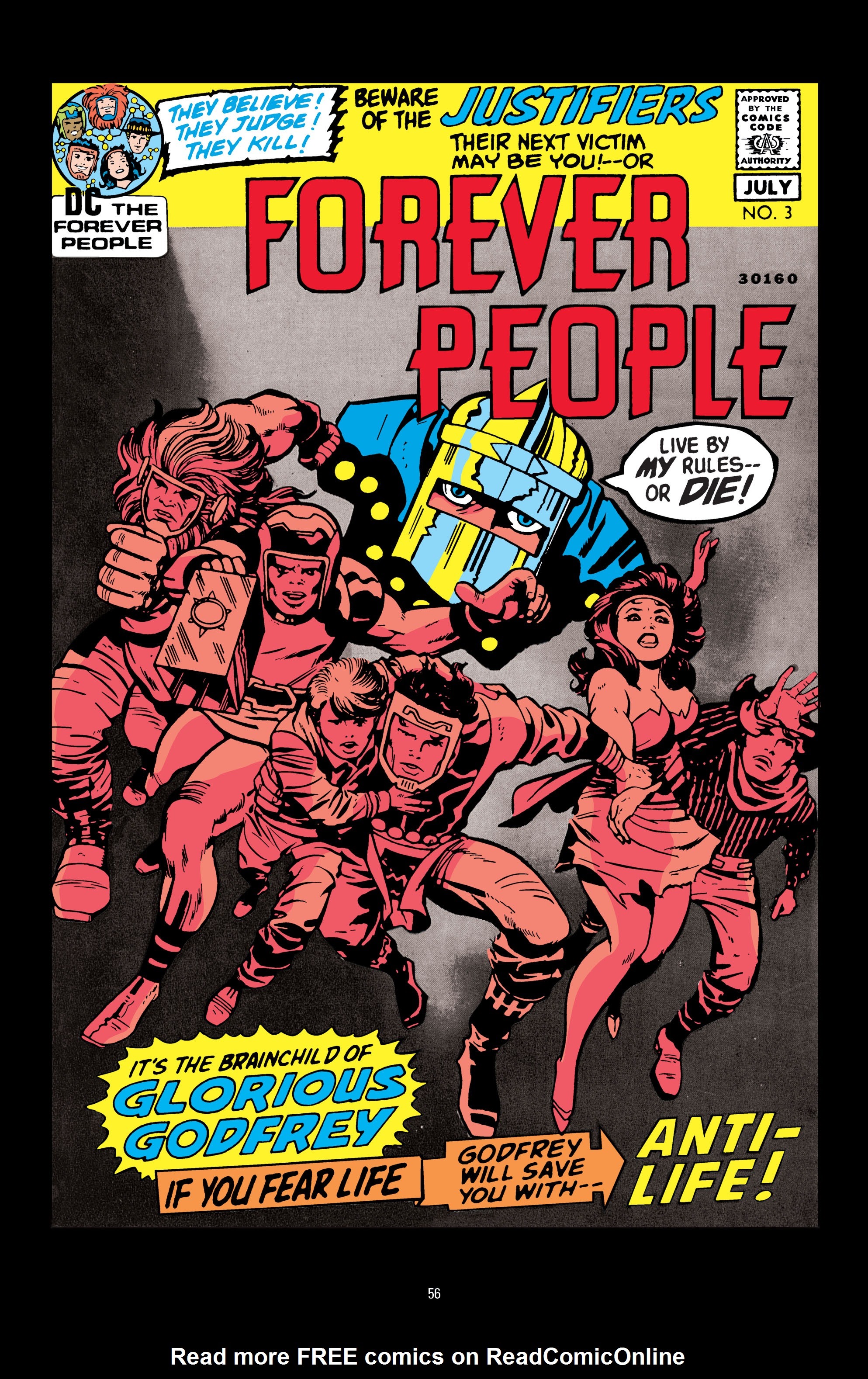 Read online The Forever People comic -  Issue # _TPB  by Jack Kirby (Part 1) - 56
