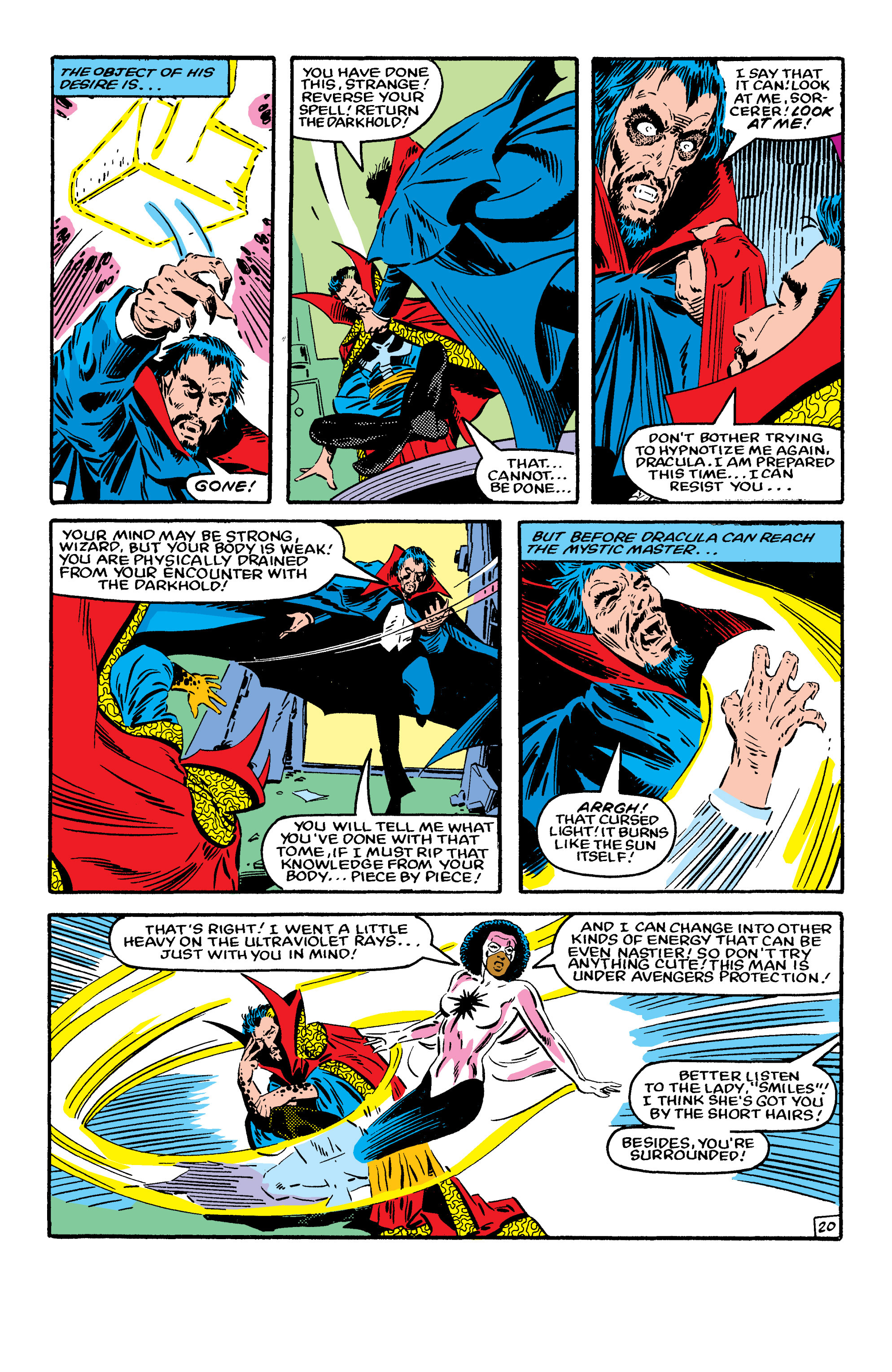 Read online Doctor Strange vs. Dracula comic -  Issue # TPB - 106