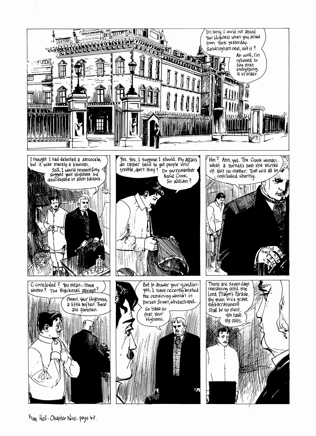 Read online From Hell (1991) comic -  Issue # TPB - 322