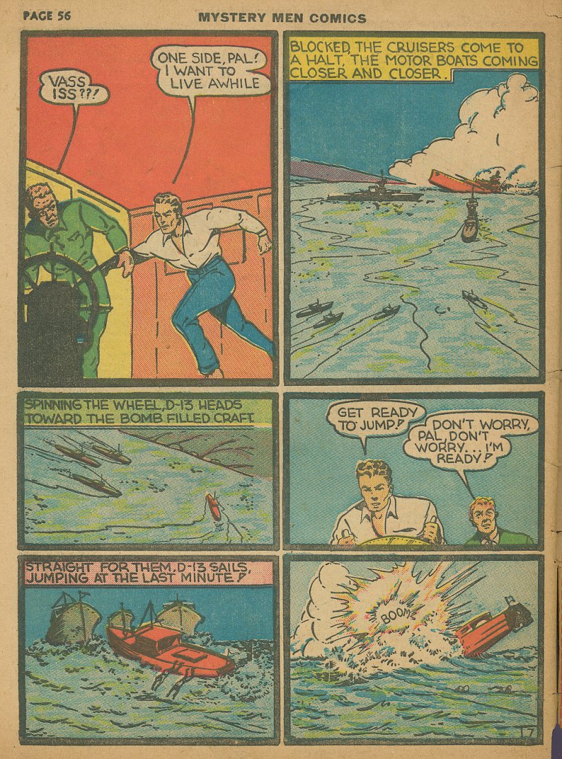 Read online Mystery Men Comics comic -  Issue #12 - 58