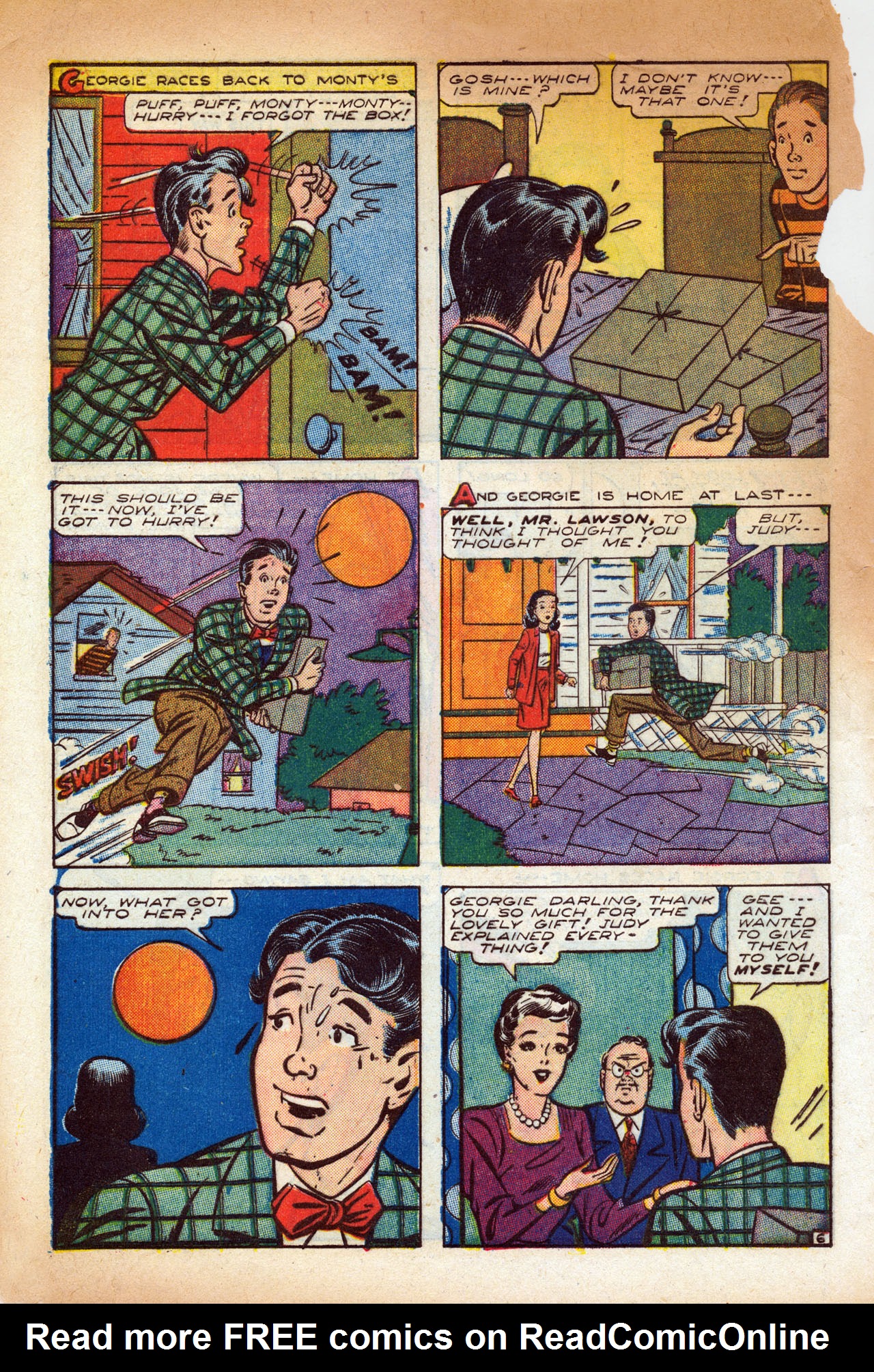 Read online Georgie Comics (1945) comic -  Issue #3 - 8