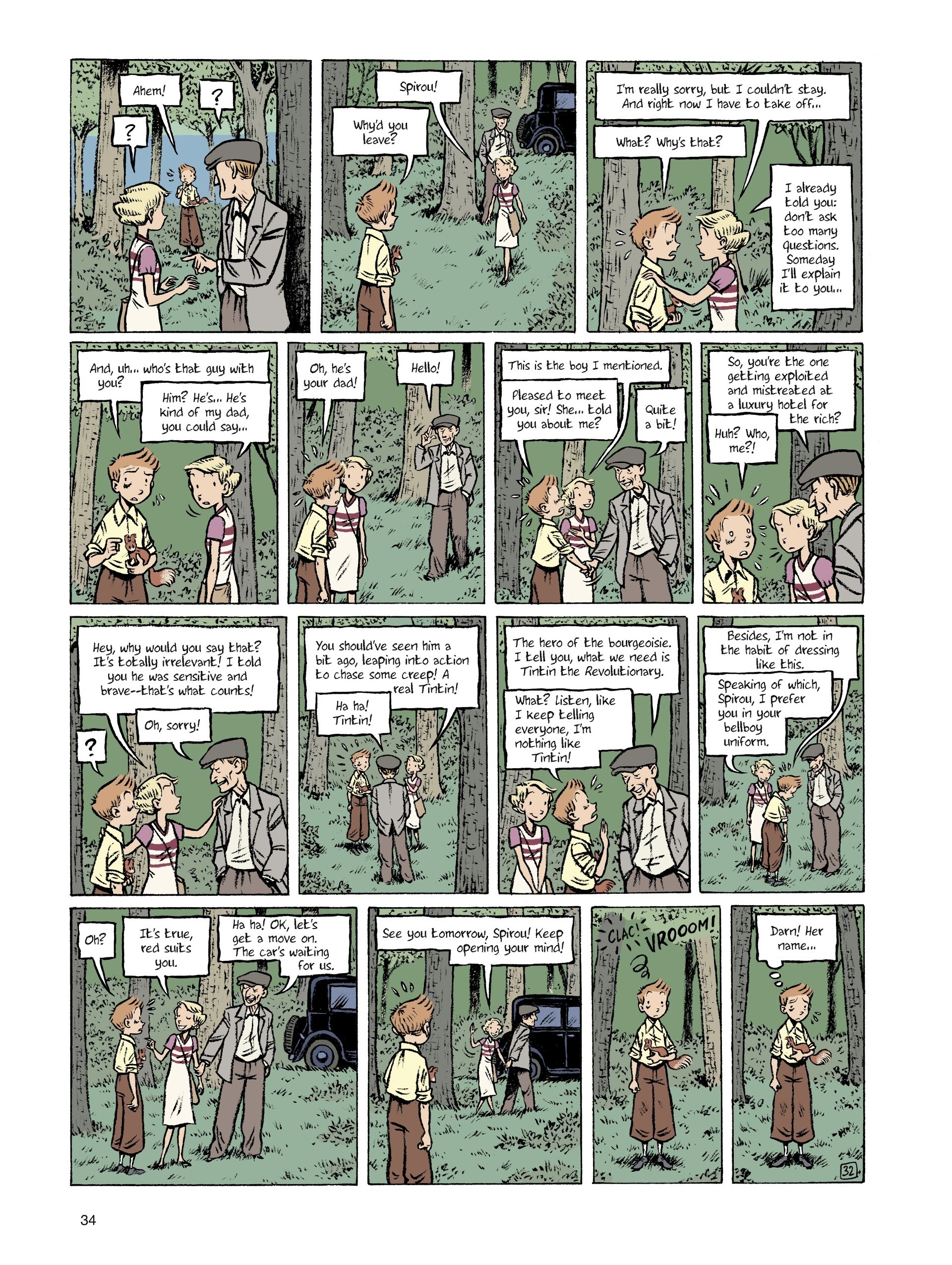 Read online Spirou: The Diary of a Naive Young Man comic -  Issue # TPB - 34