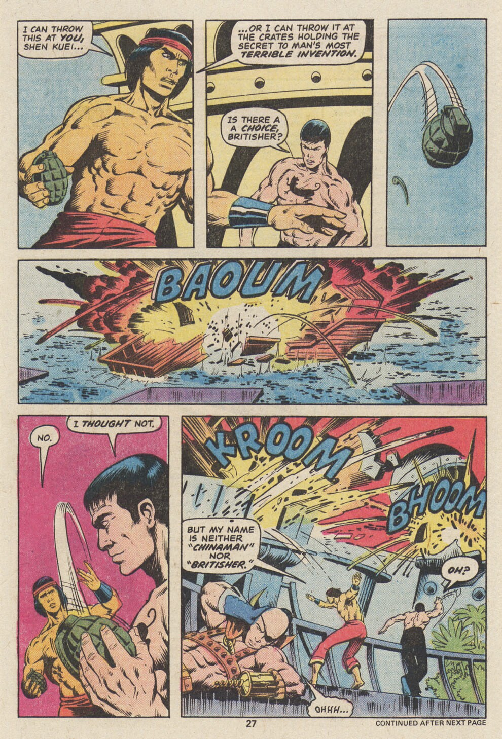 Read online Master of Kung Fu (1974) comic -  Issue #68 - 16