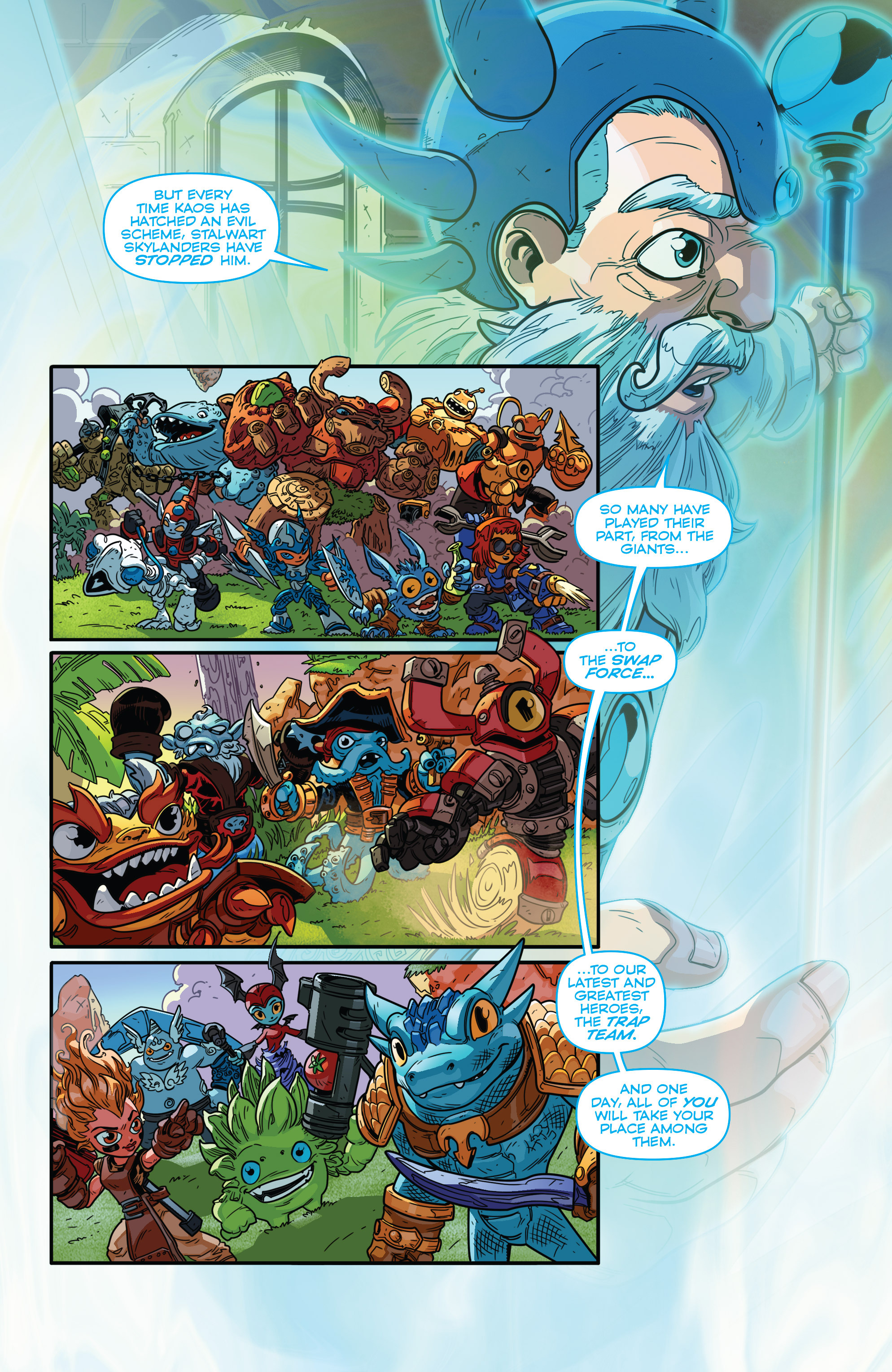 Read online Skylanders comic -  Issue #3 - 10