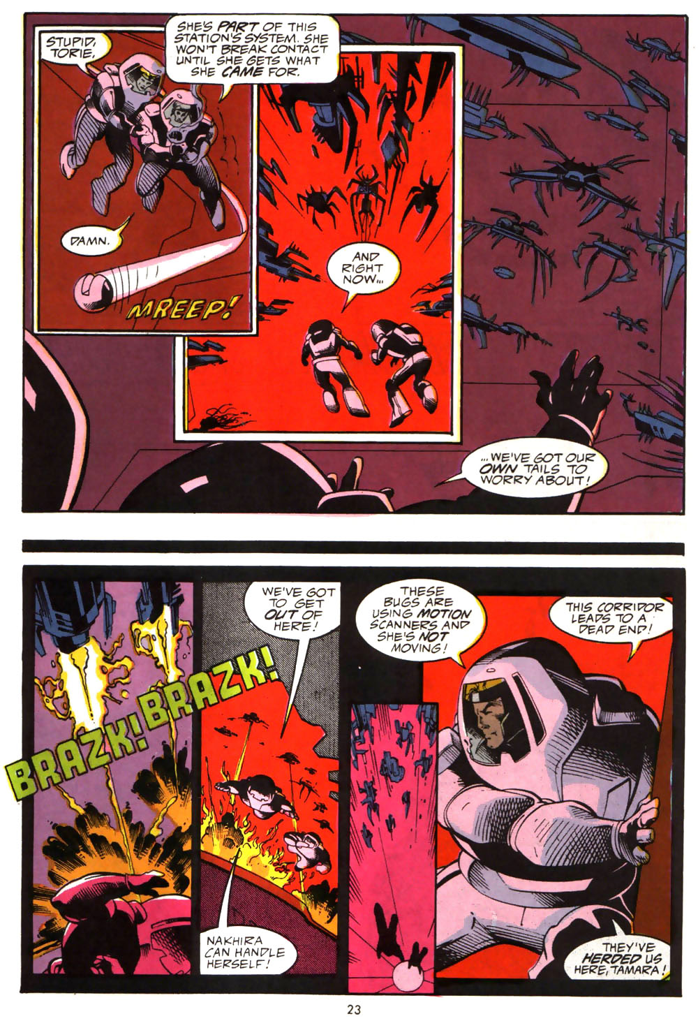 Read online Alien Legion (1987) comic -  Issue #8 - 25