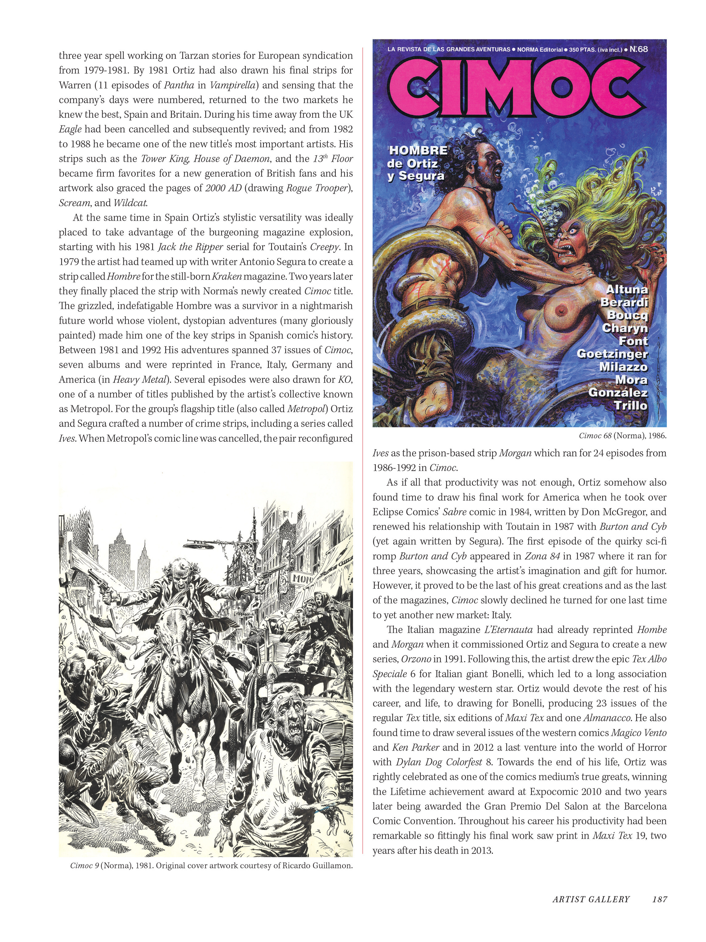 Read online Masters of Spanish Comic Book Art comic -  Issue # TPB (Part 2) - 89