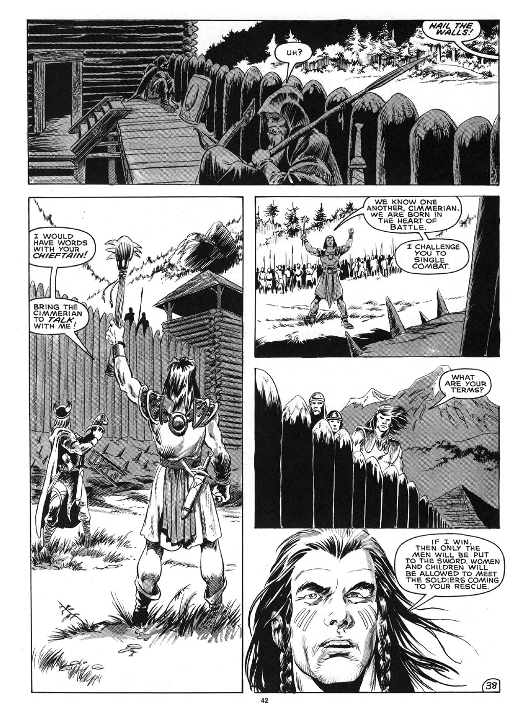 Read online The Savage Sword Of Conan comic -  Issue #163 - 43