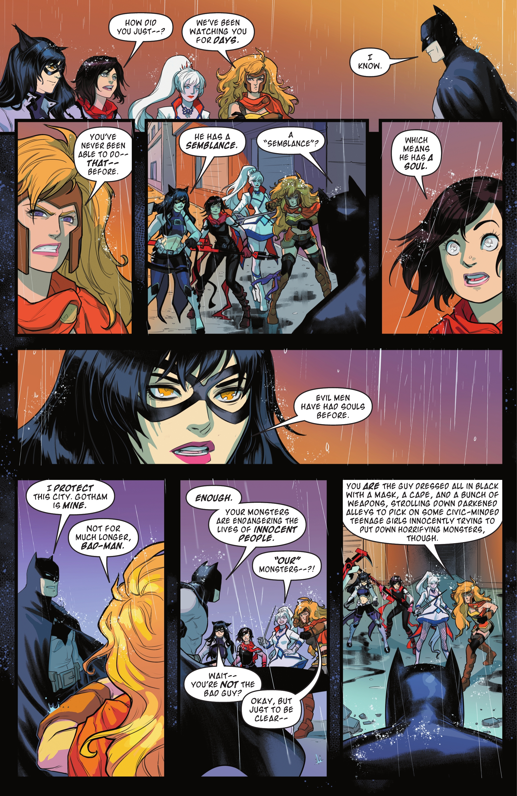 Read online DC/RWBY comic -  Issue #1 - 21