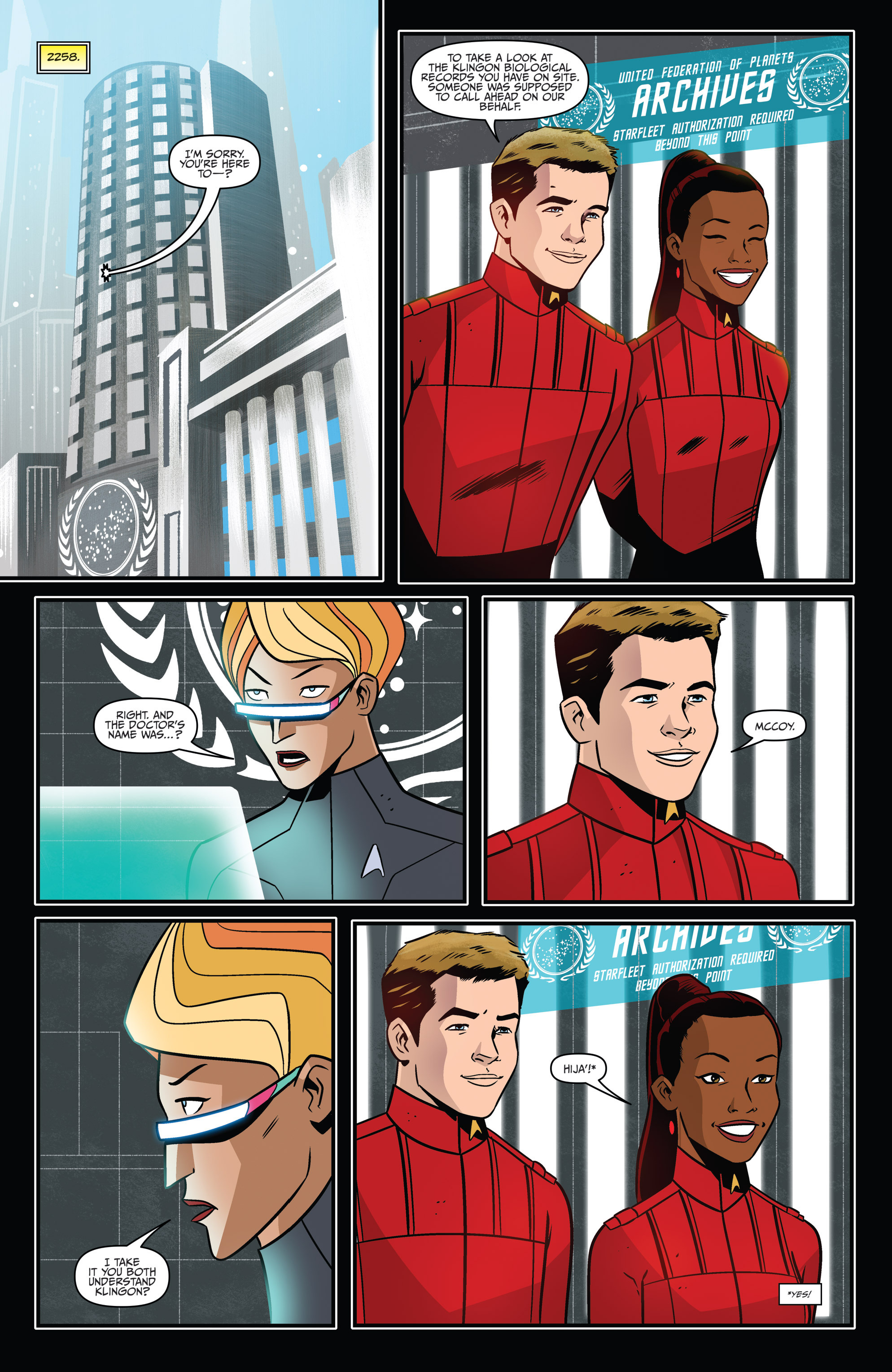Read online Star Trek: Starfleet Academy (2015) comic -  Issue #2 - 18