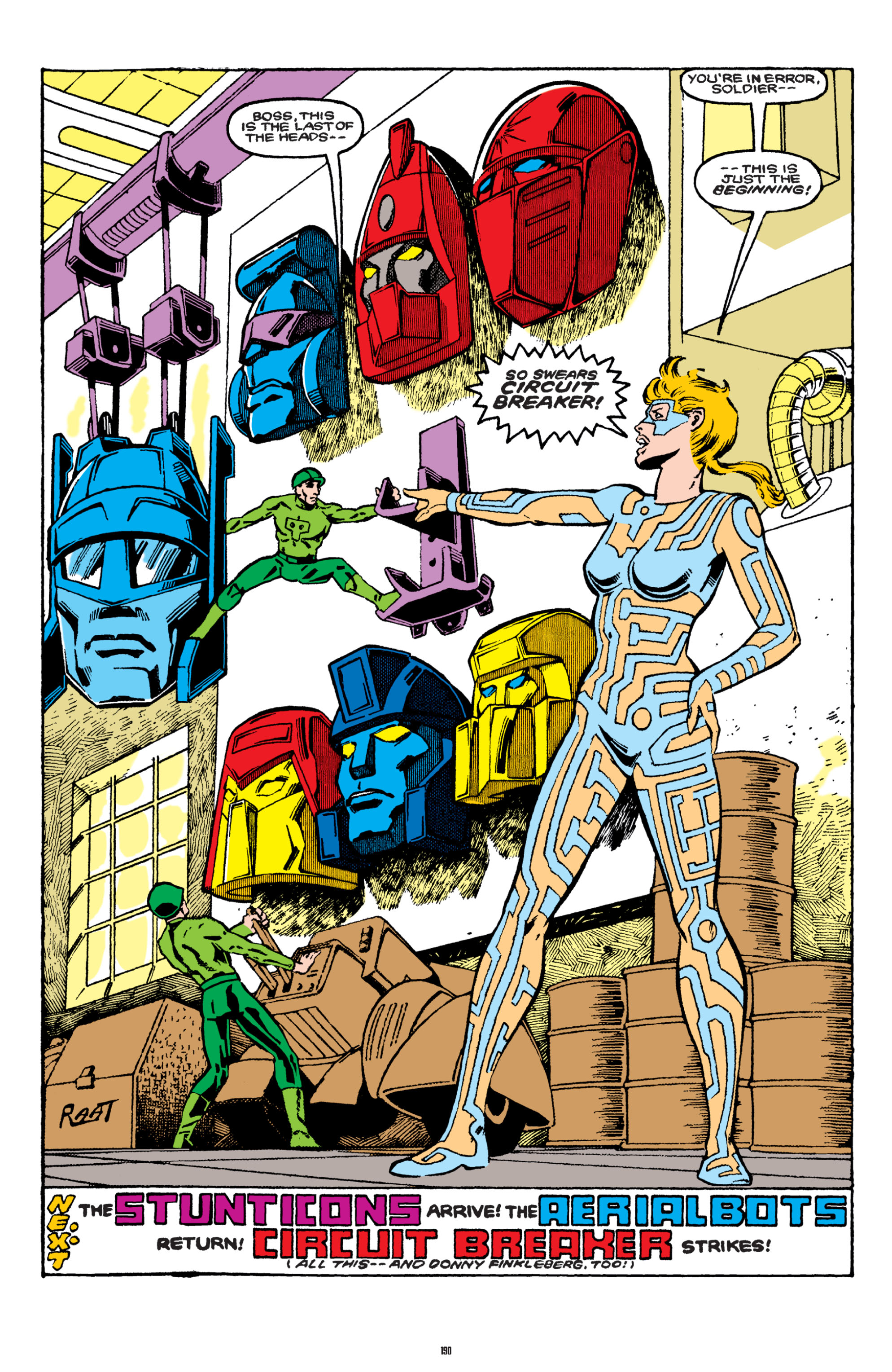 Read online The Transformers Classics comic -  Issue # TPB 2 - 191