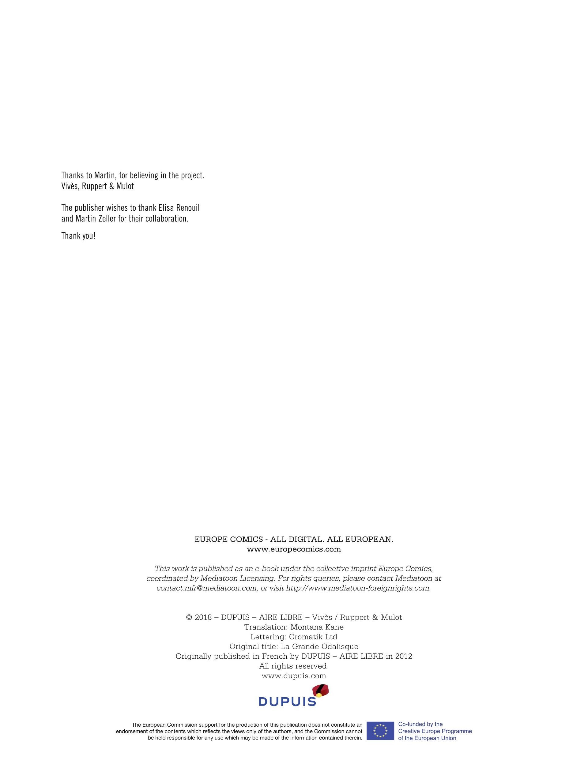 Read online The Grande Odalisque comic -  Issue #1 - 122