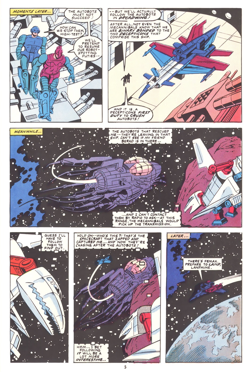 Read online The Transformers (UK) comic -  Issue #218 - 5