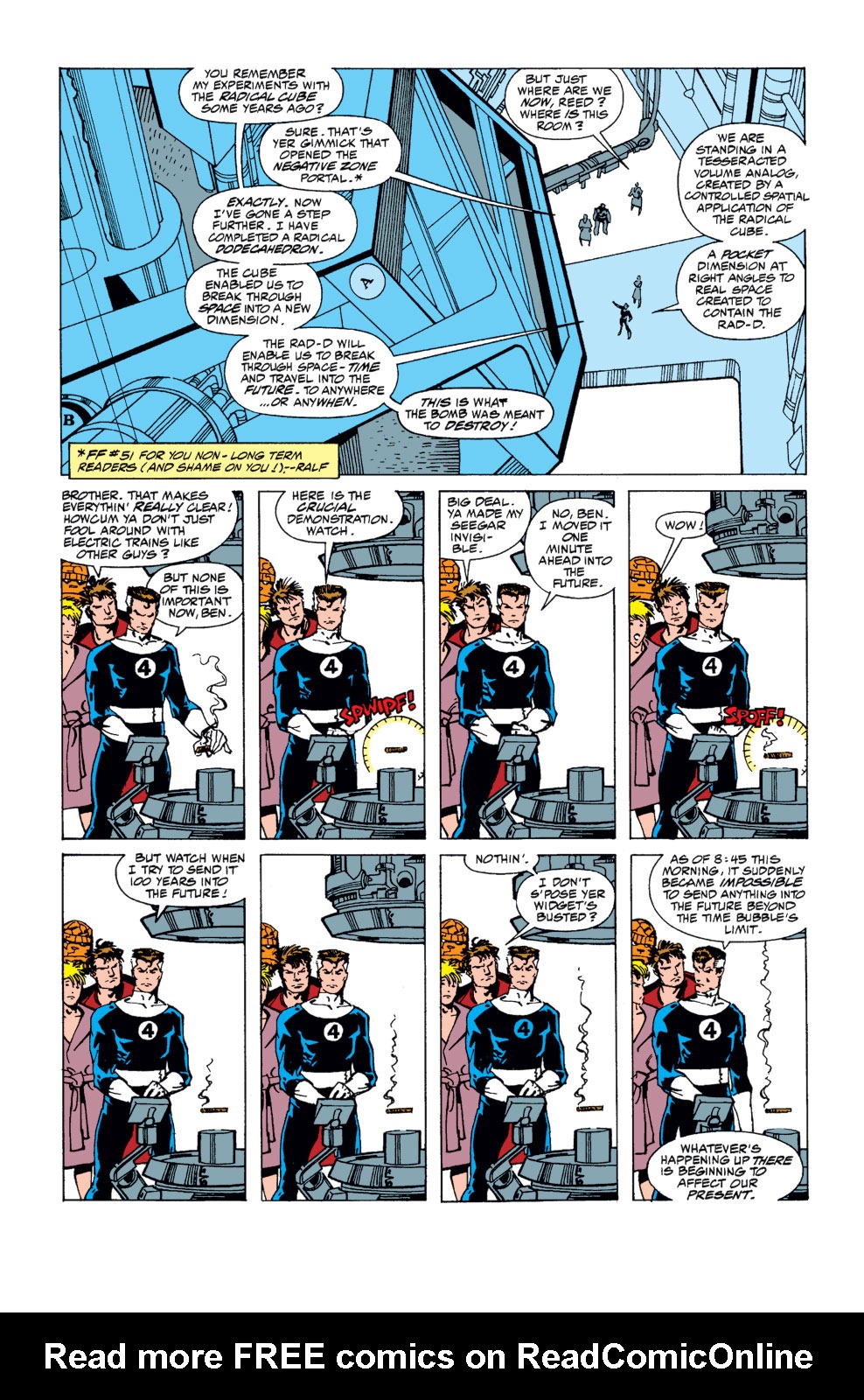 Read online Fantastic Four (1961) comic -  Issue #337 - 9