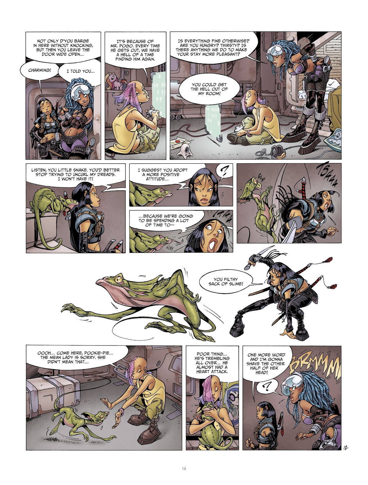 Gunblast Girls issue TPB 1 - Page 14