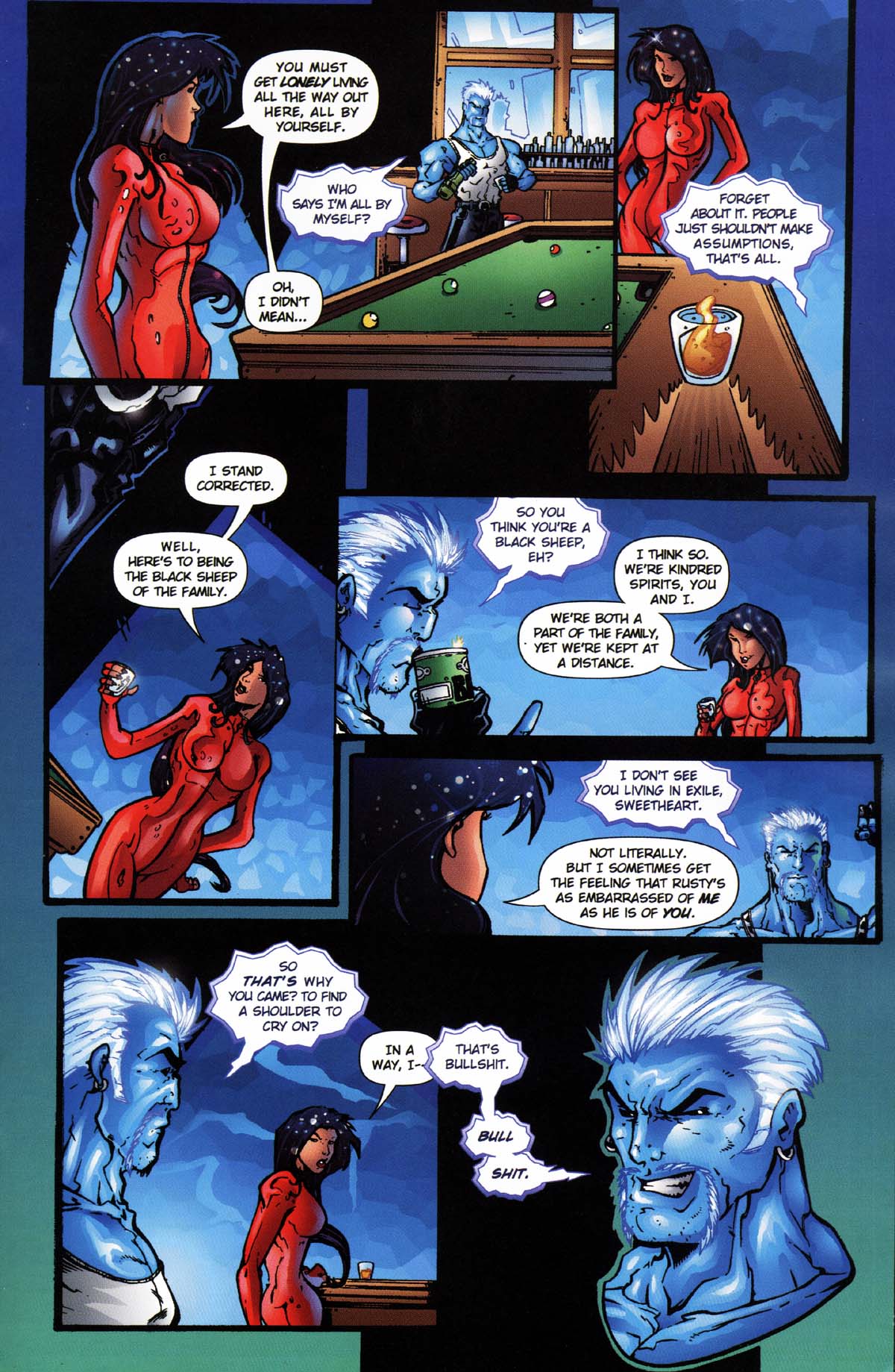 Read online Noble Causes: Family Secrets comic -  Issue #1 - 25