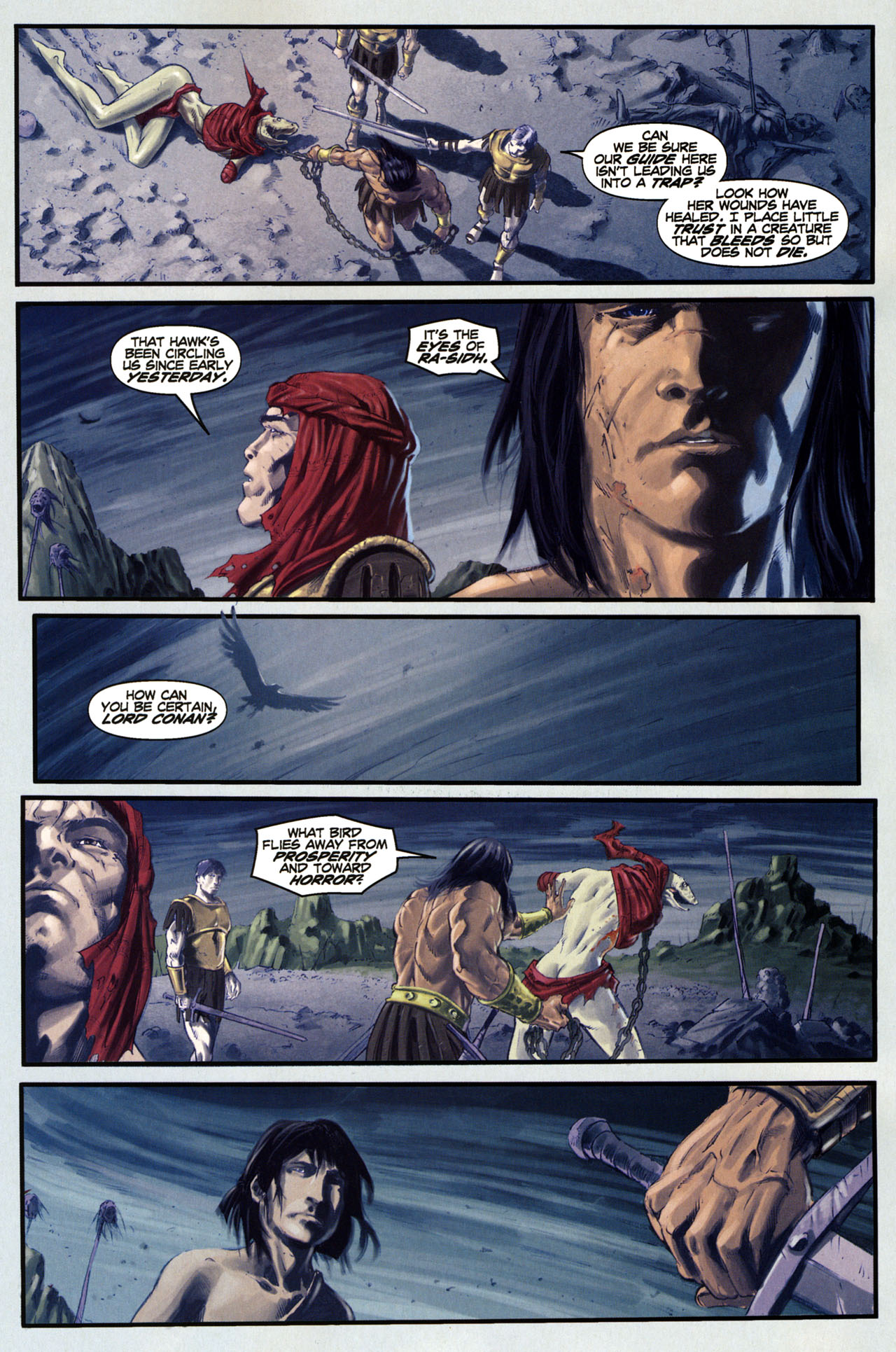 Read online Conan and the Midnight God comic -  Issue #4 - 4