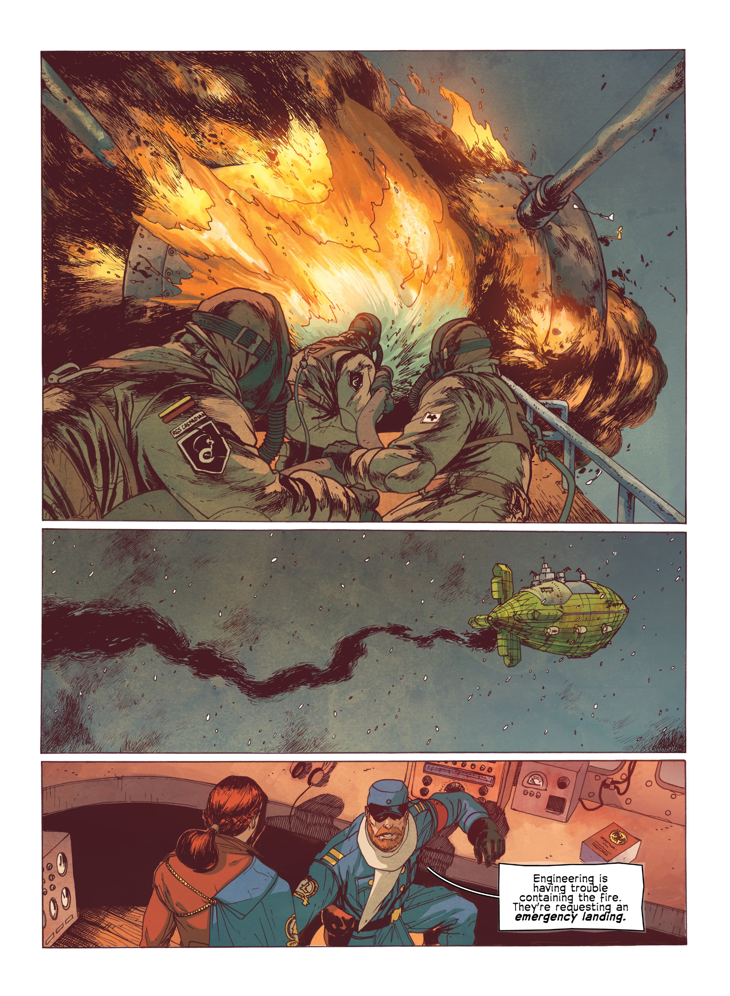 Read online Skies of Fire comic -  Issue #5 - 30