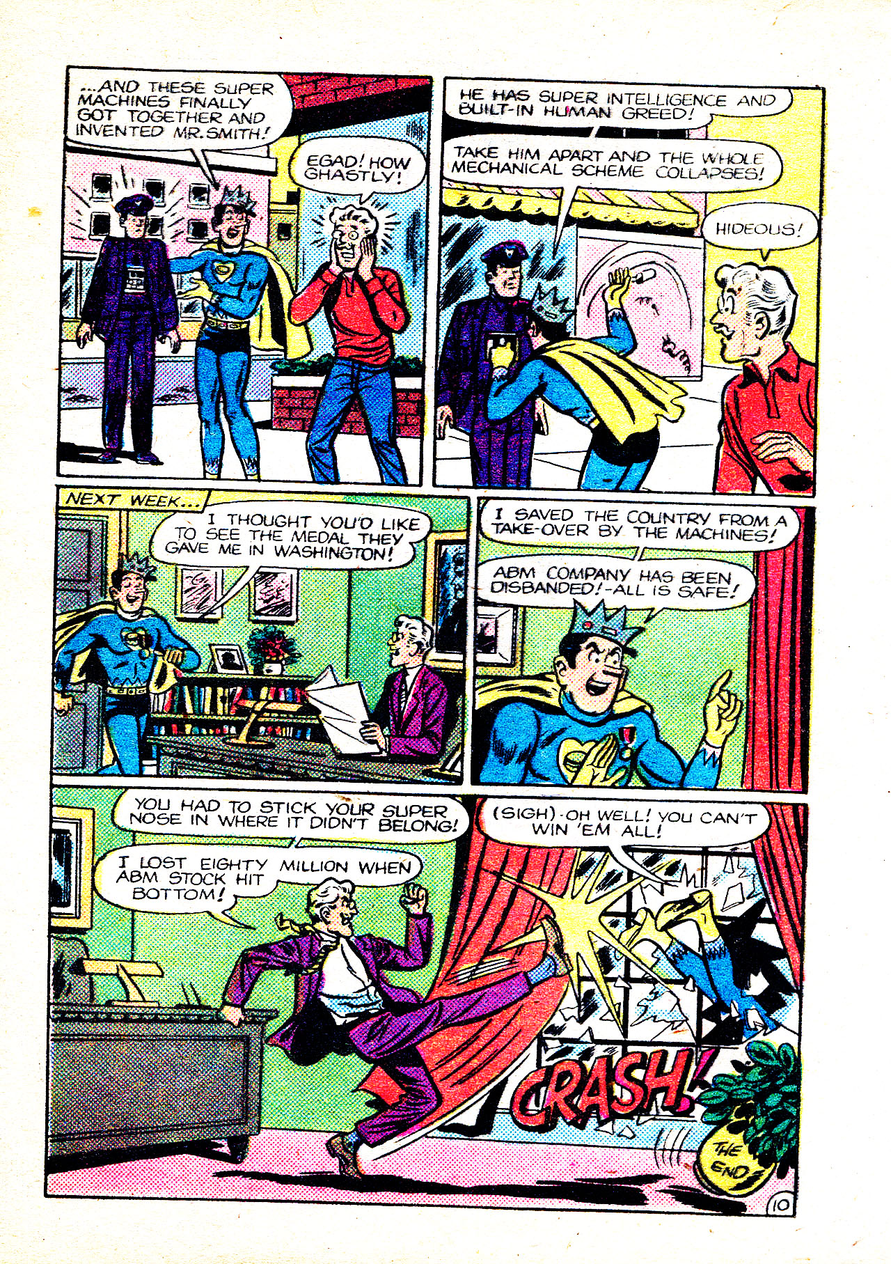 Read online Captain Hero Comics Digest Magazine comic -  Issue # TPB - 23