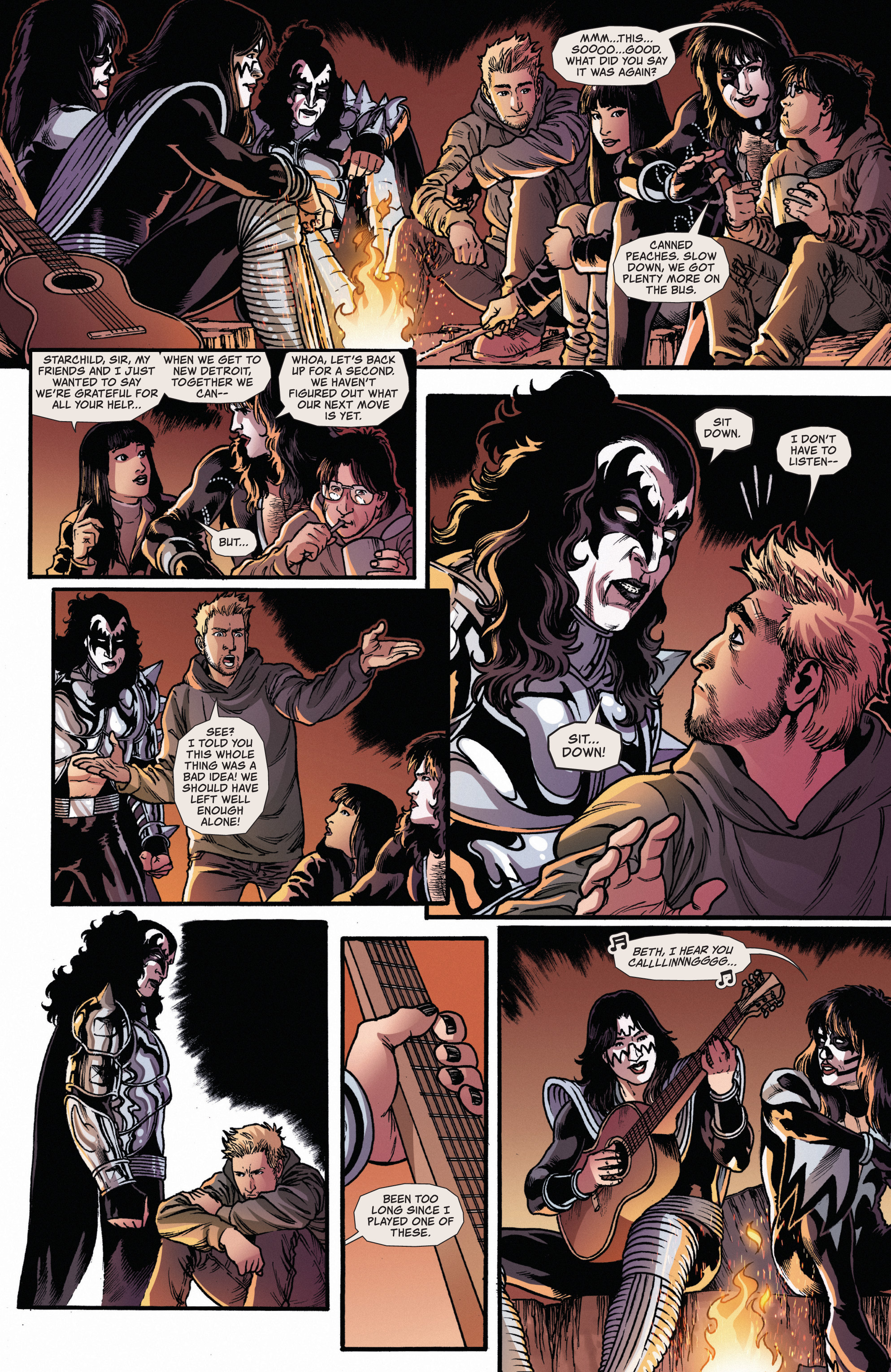 Read online Kiss: Zombies comic -  Issue #2 - 22