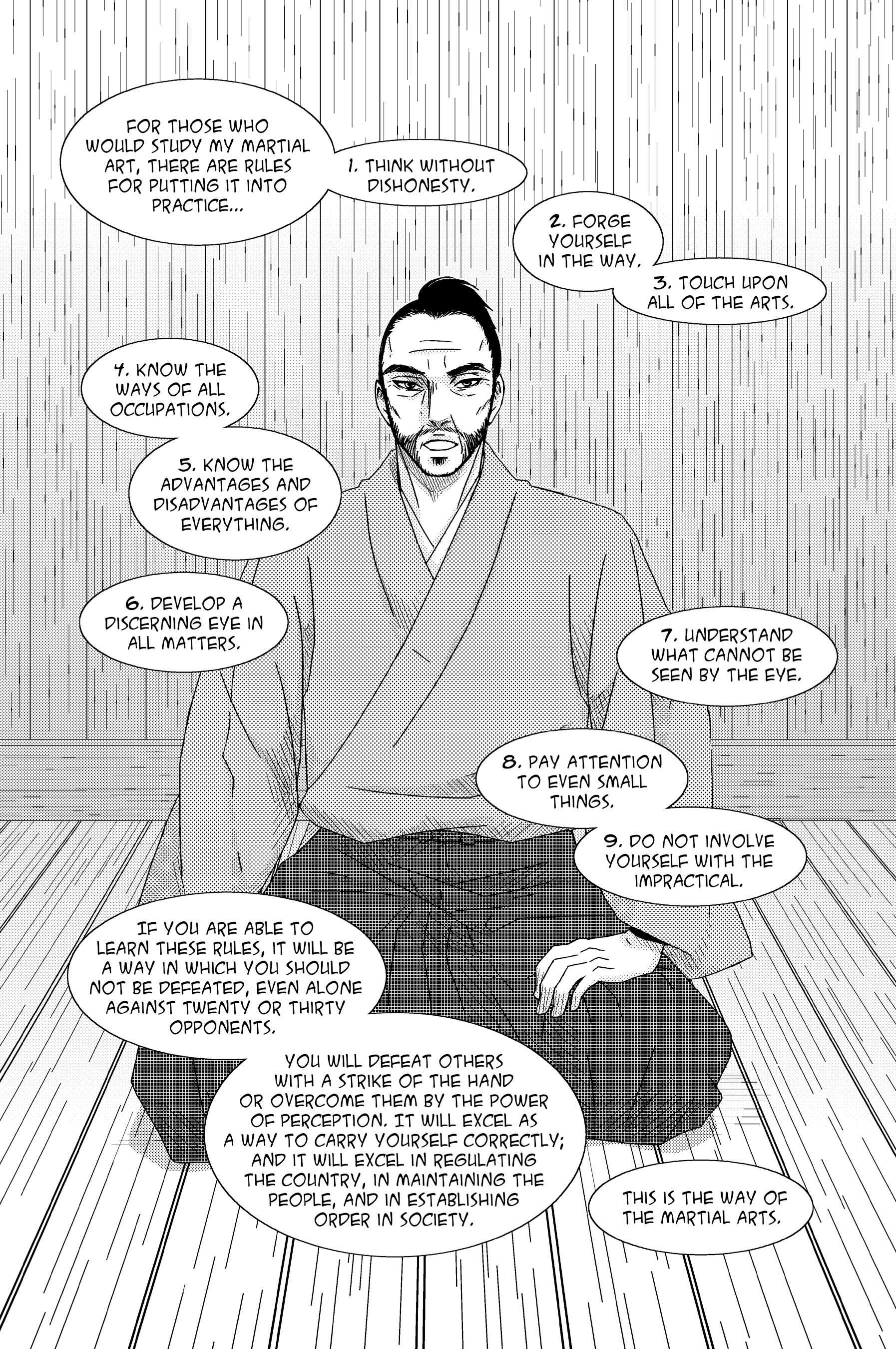 Read online The Book of Five Rings comic -  Issue # TPB - 32