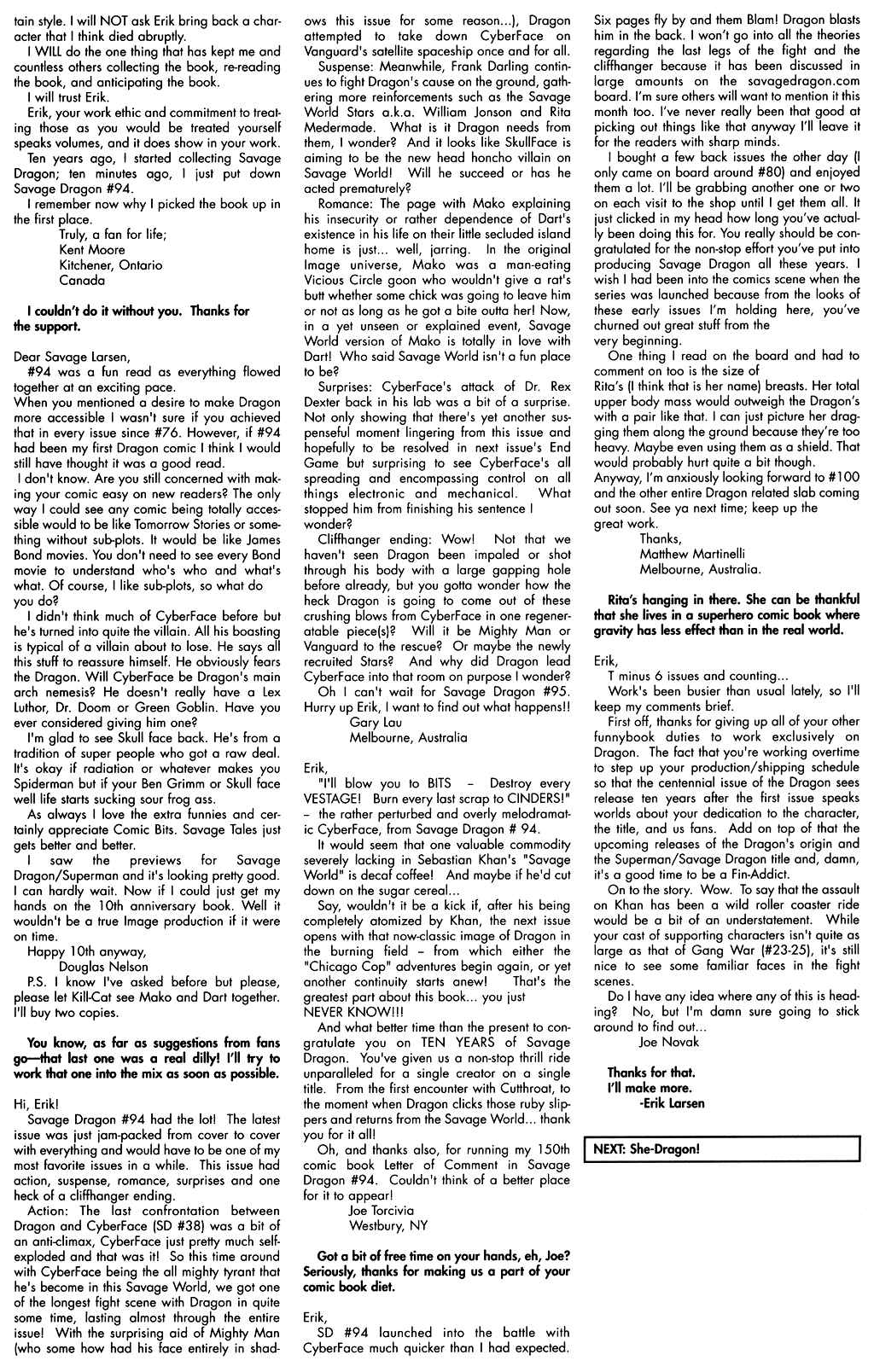 Read online The Savage Dragon (1993) comic -  Issue #96 - 27