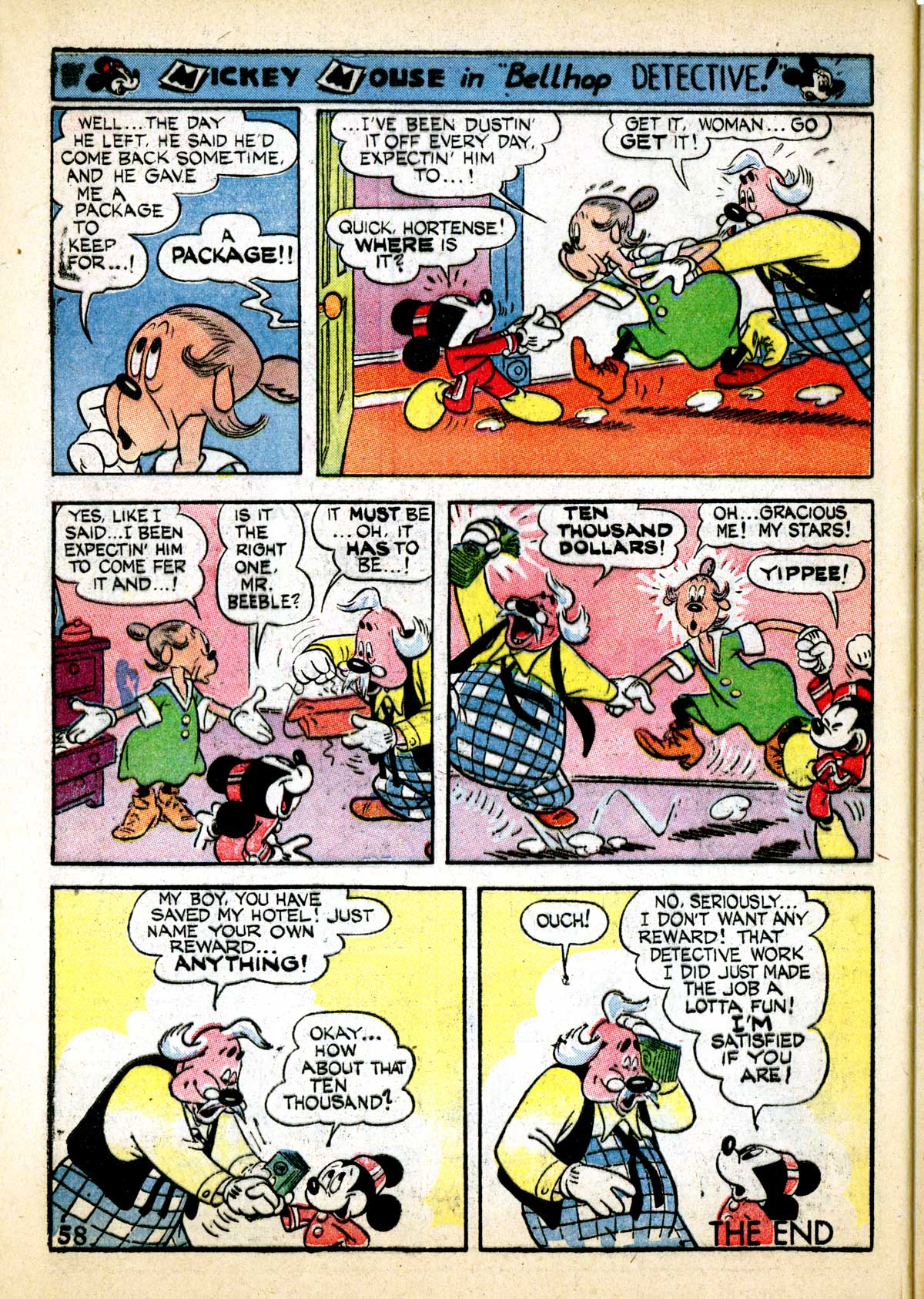 Read online Walt Disney's Comics and Stories comic -  Issue #35 - 60