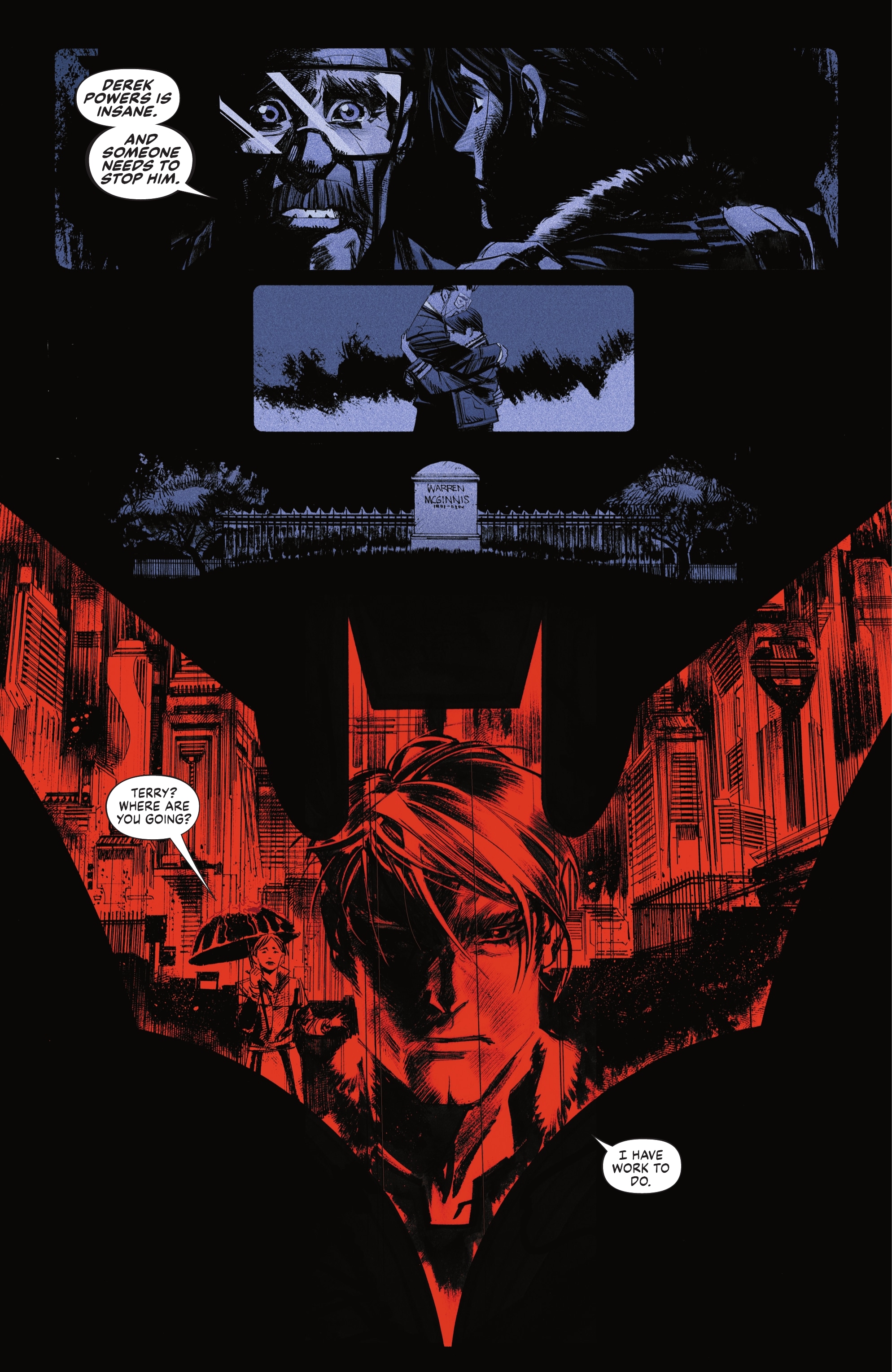 Read online Batman: Beyond the White Knight comic -  Issue #4 - 24