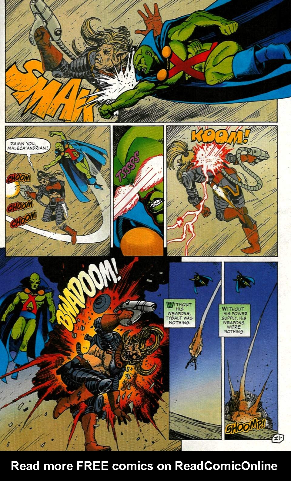 Read online Martian Manhunter (1998) comic -  Issue #21 - 22