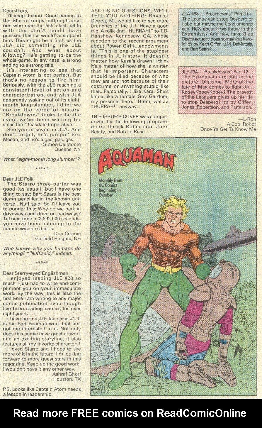 Read online Justice League Europe comic -  Issue #33 - 25