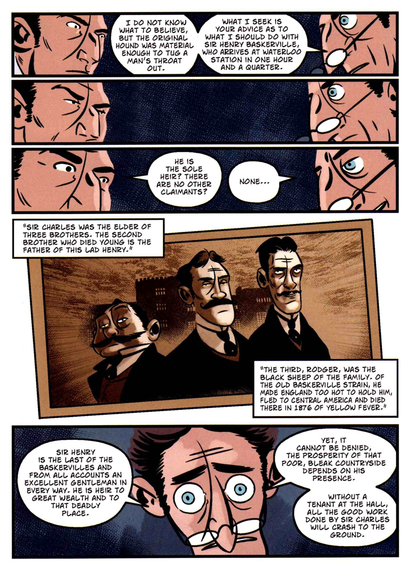 Read online The Hound of the Baskervilles (2009) comic -  Issue # TPB - 29